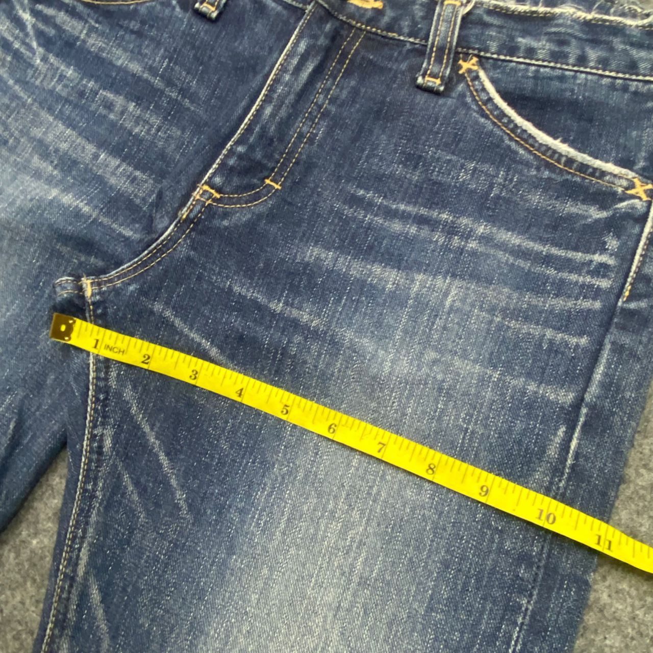 If Six Was Nine 💥Flare💥Vintage Lee Riders Lady Denim Size 32" / US 10 / IT 46 - 5 Thumbnail