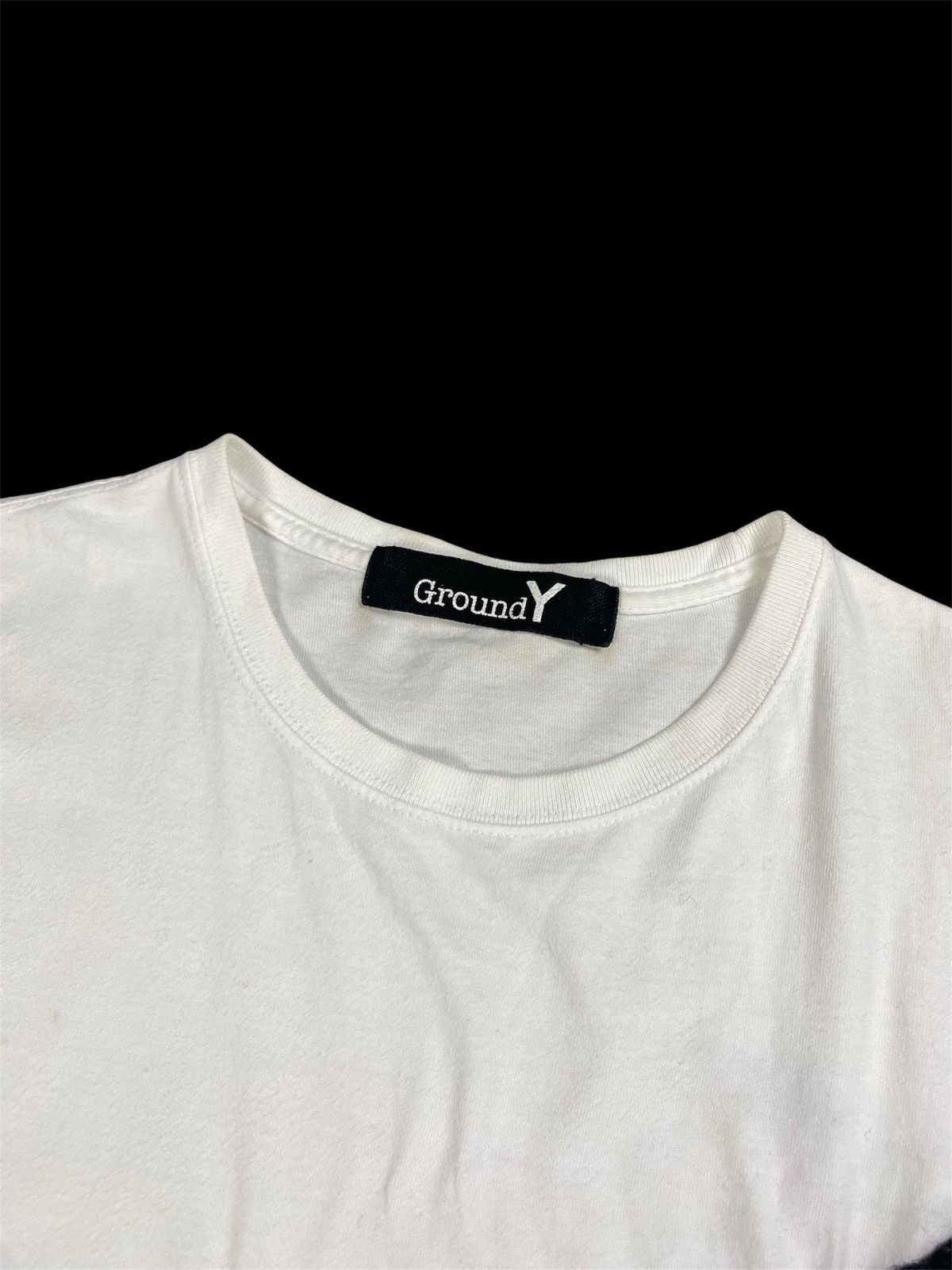 Yohji Yamamoto Ground Y Yohji Yamamoto Patchwork T-Shirt Size US XL / EU 56 / 4 - 10 Thumbnail