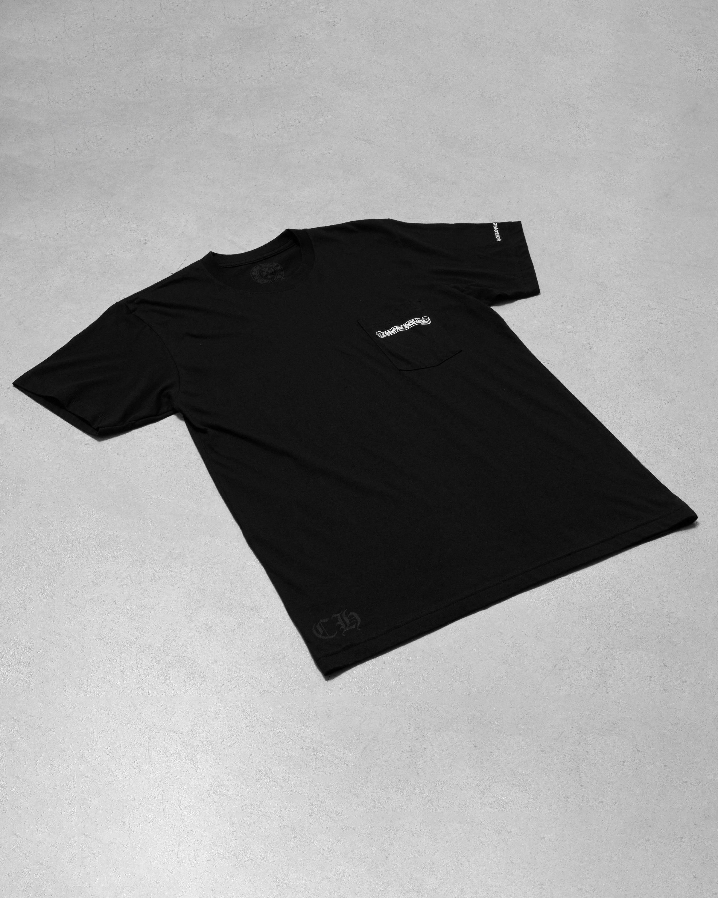 CHROME HEARTS Scroll Logo T Shirt