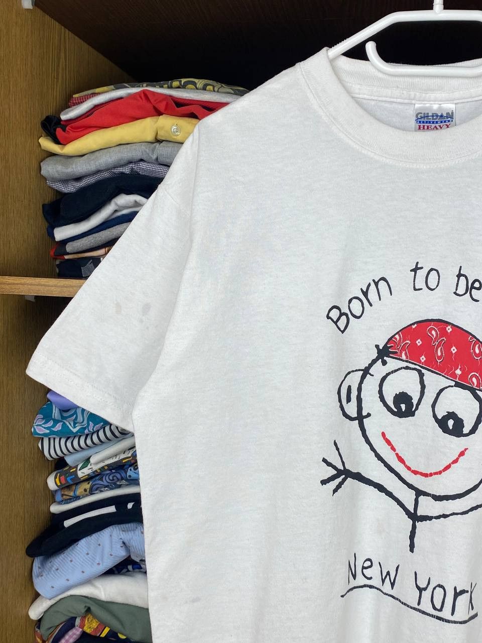 Gildan × Vintage Vintage Born To Be Wild "New York" 00s Graphic Tee Size US M / EU 48-50 / 2 - 2 Thumbnail