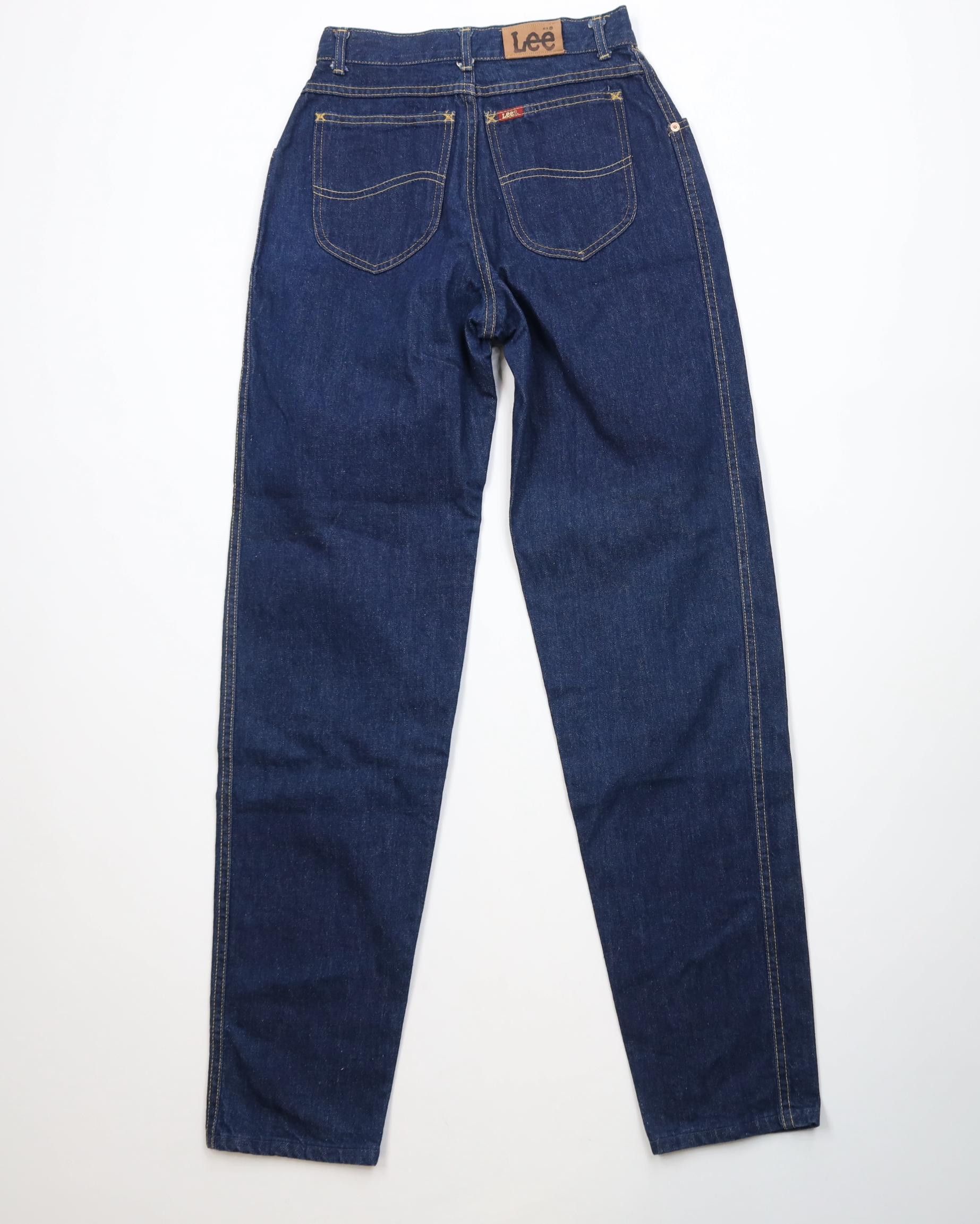 Lee Vintage 80s 90s Lee Relaxed Fit Tapered Leg Jeans Blue USA Size 30" / US 8 / IT 44 - 11 Thumbnail