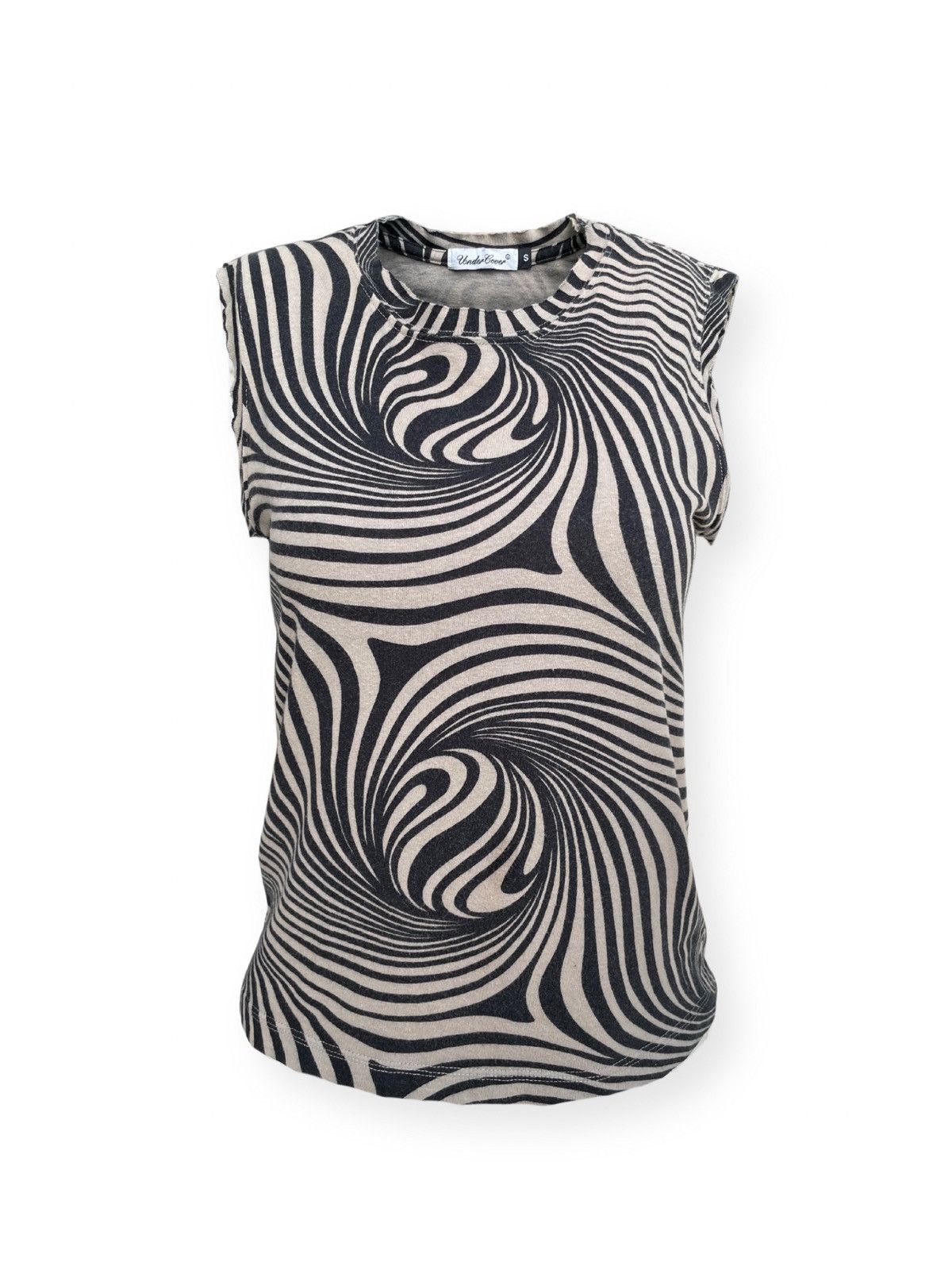 Undercover Undercover SS 2004 Print Provocateur Sleeveless Size S / US 4 / IT 40 - 1 Thumbnail
