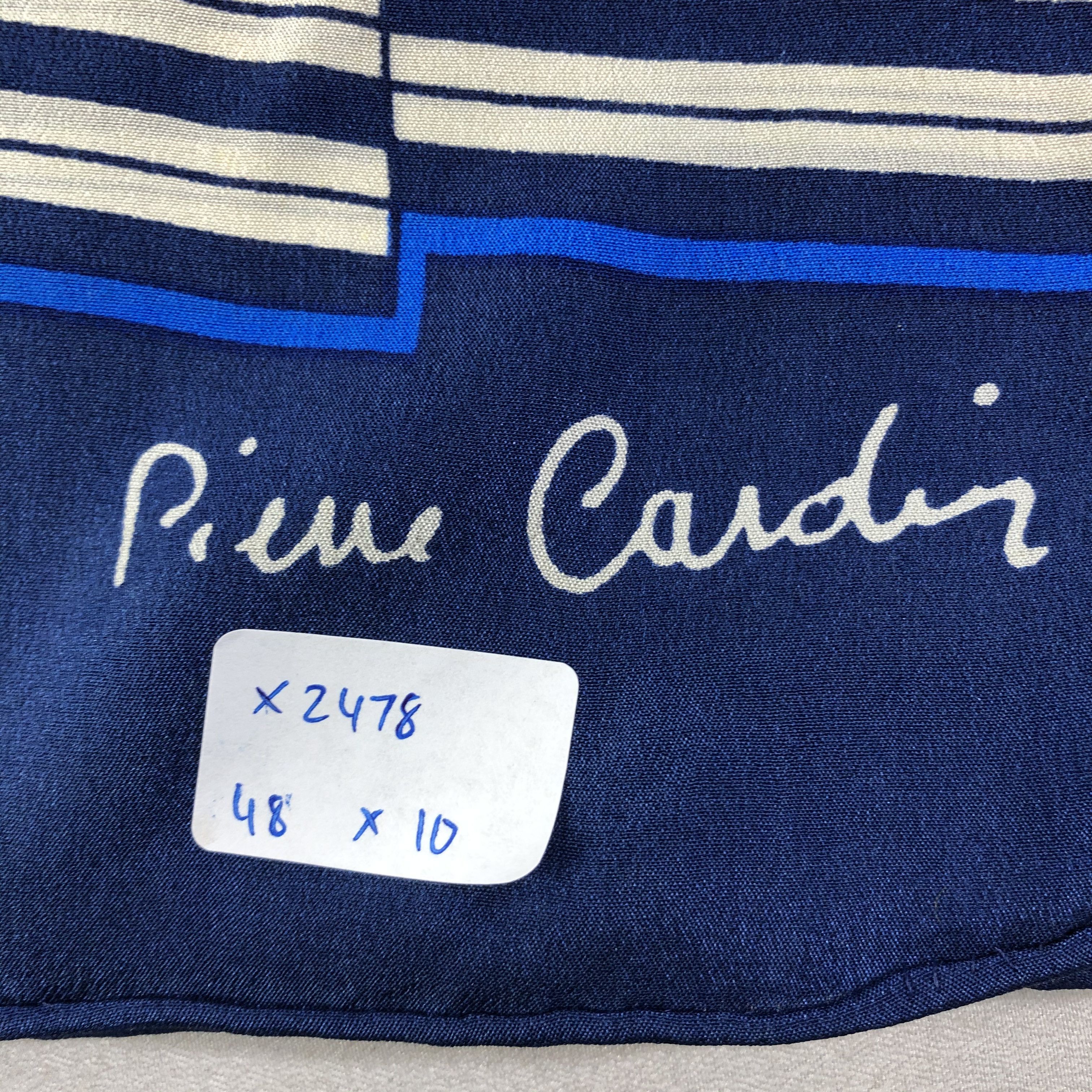 Pierre Cardin Vintage Pierre Cardin Silk Scarf Size ONE SIZE - 6 Thumbnail