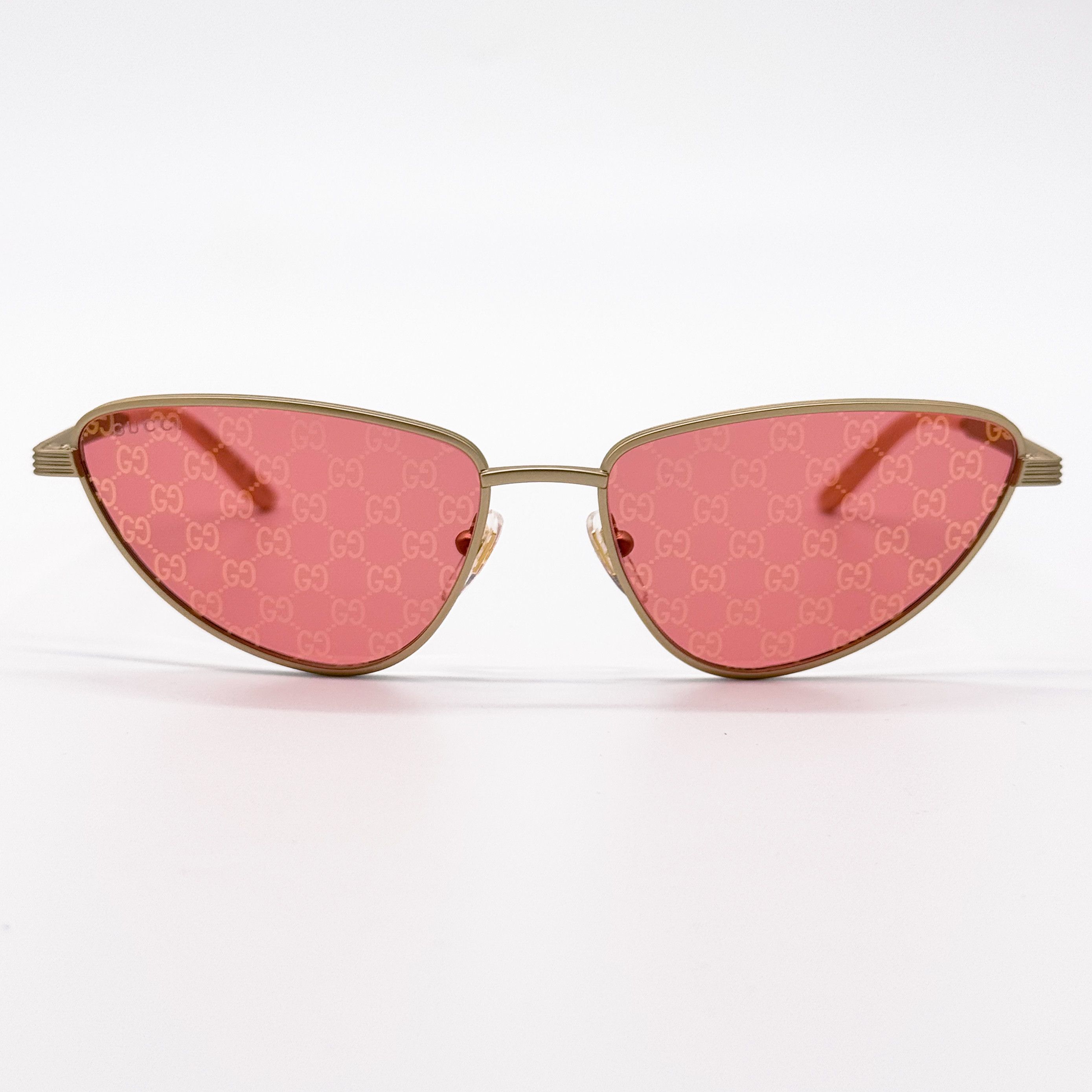 Gucci NEW GUCCI GG1879S 004 GOLD RED WOMEN SUNGLASSES GUCCI Size ONE SIZE - 4 Thumbnail