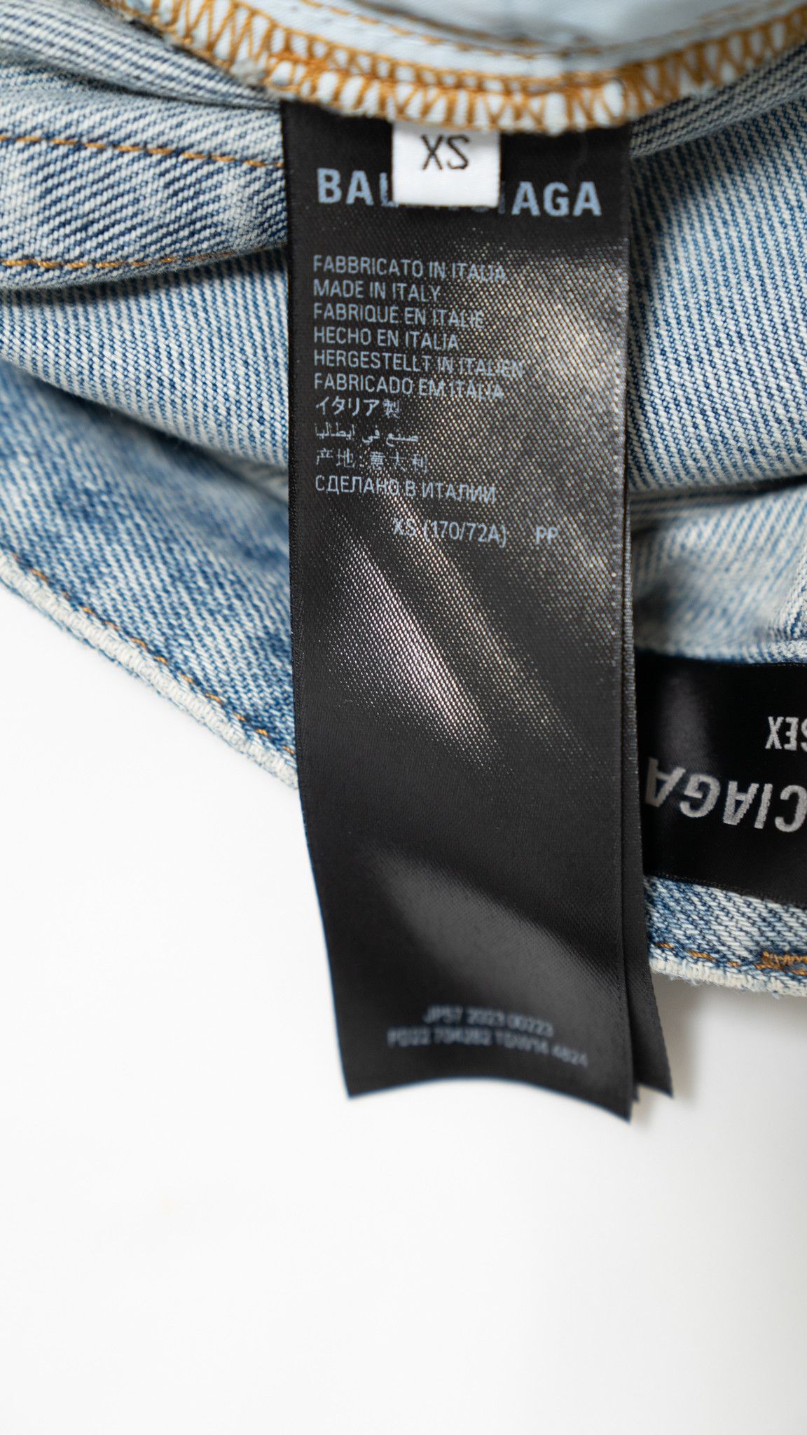 Balenciaga BALENCIAGA 22AW WIDE BAGGY JEANS Size US 30 / EU 46 - 9 Thumbnail