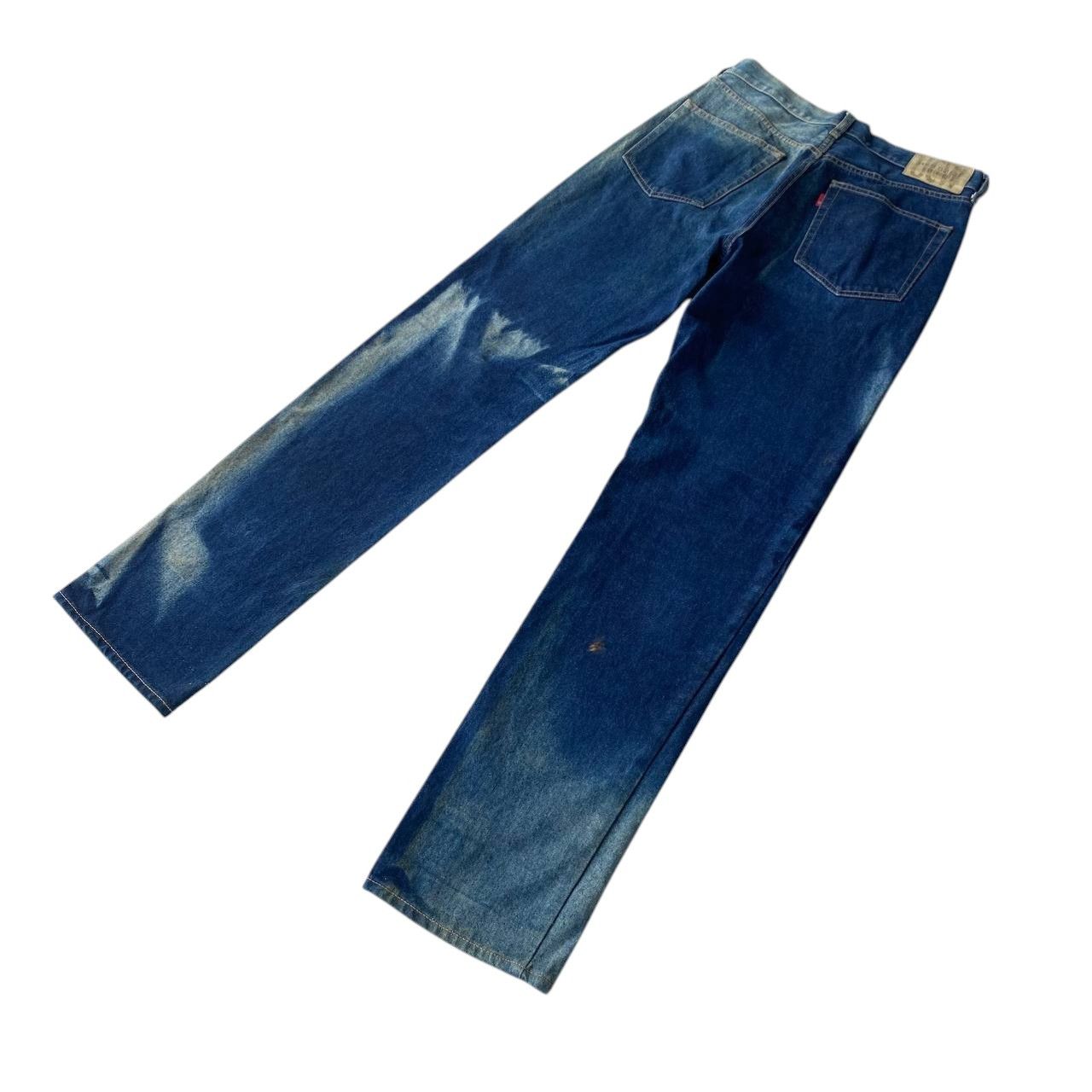 Warehouse Vintage 90s Unique Clothing Warehouse Denim Sun Faded Size US 29 - 9 Thumbnail