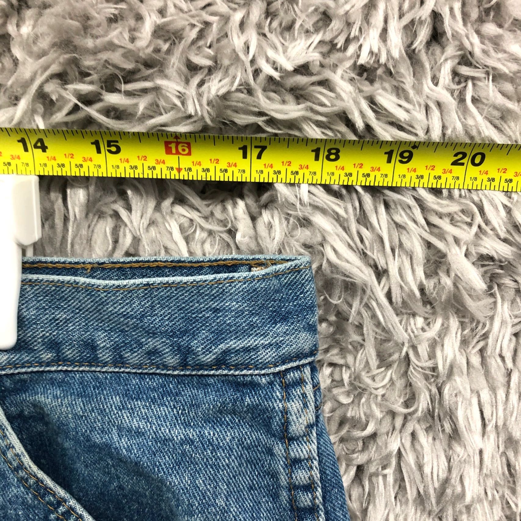 Wrangler Wrangler Rugged Wear Jeans Size 38x32 Mens Mid Rise Straight Leg Wash Blue Denim Size US 38 / EU 54 - 2 Thumbnail