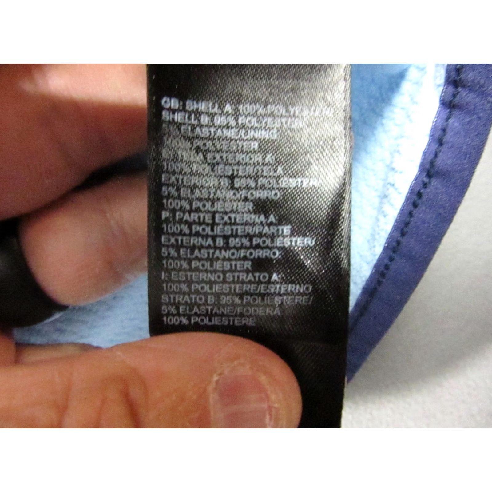 The North Face The North Face Jacket Womens L Blue Gray Hooded Arcata Outdoor Hiking Size L / US 10 / IT 46 - 6 Thumbnail