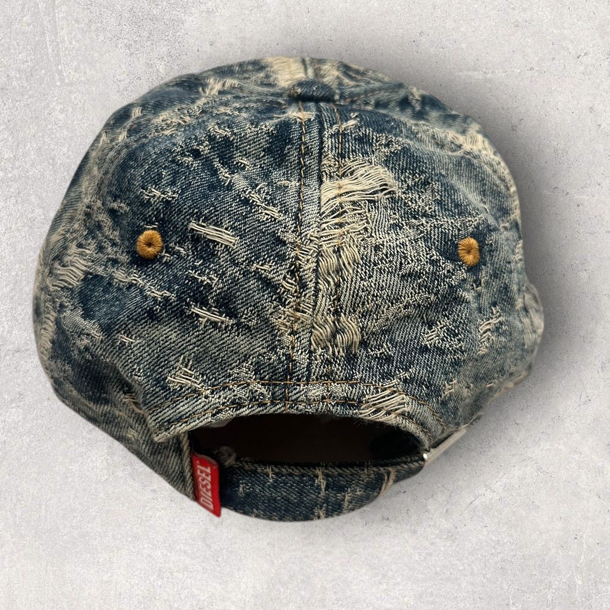 Diesel Diesel Library Distressed Cap Size ONE SIZE - 4 Thumbnail