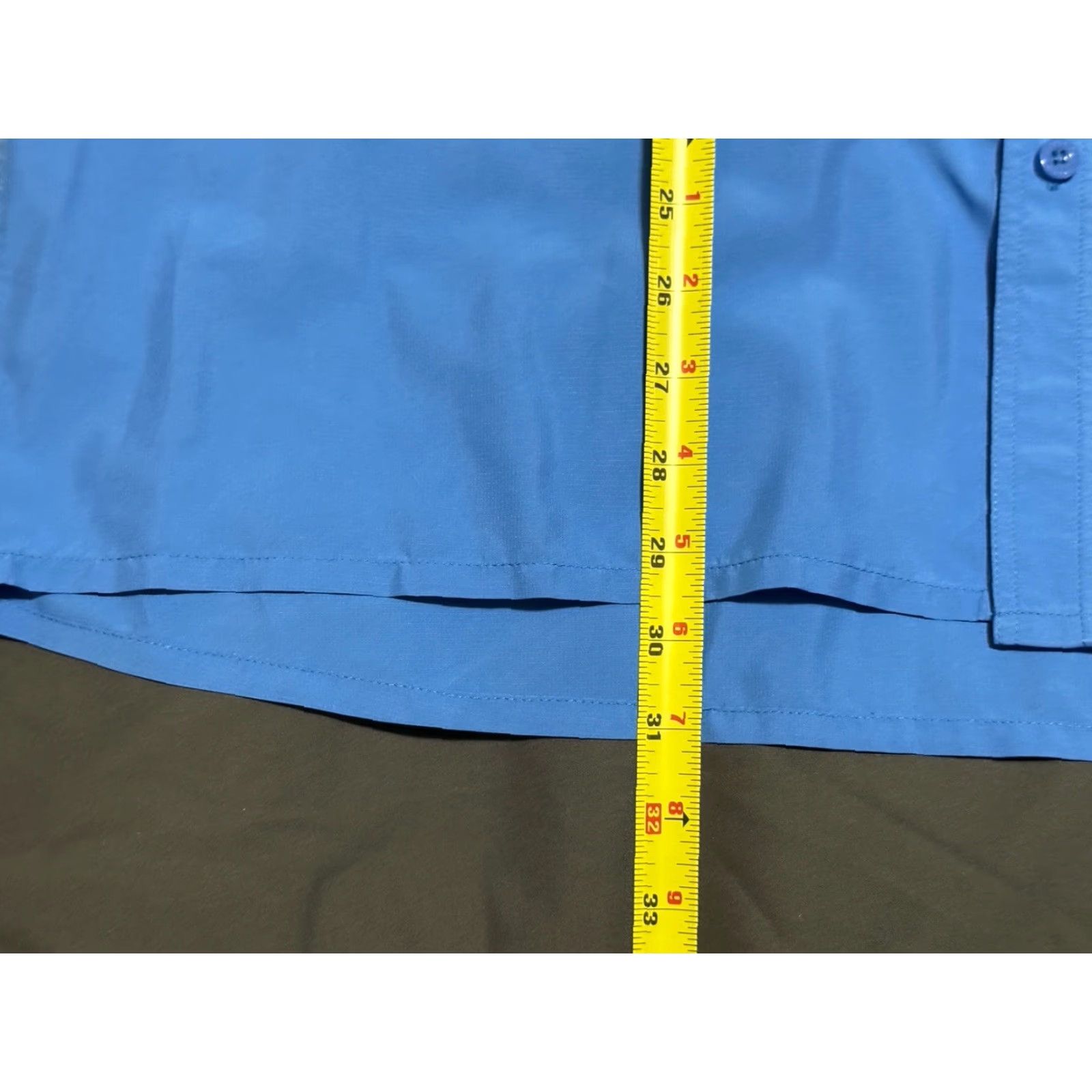 Vintage Simms Guide Series Fishing Shirt Mens XL Blue Long Sleeve Button-Up UV Vented Pockets Size US XL / EU 56 / 4 - 3 Thumbnail