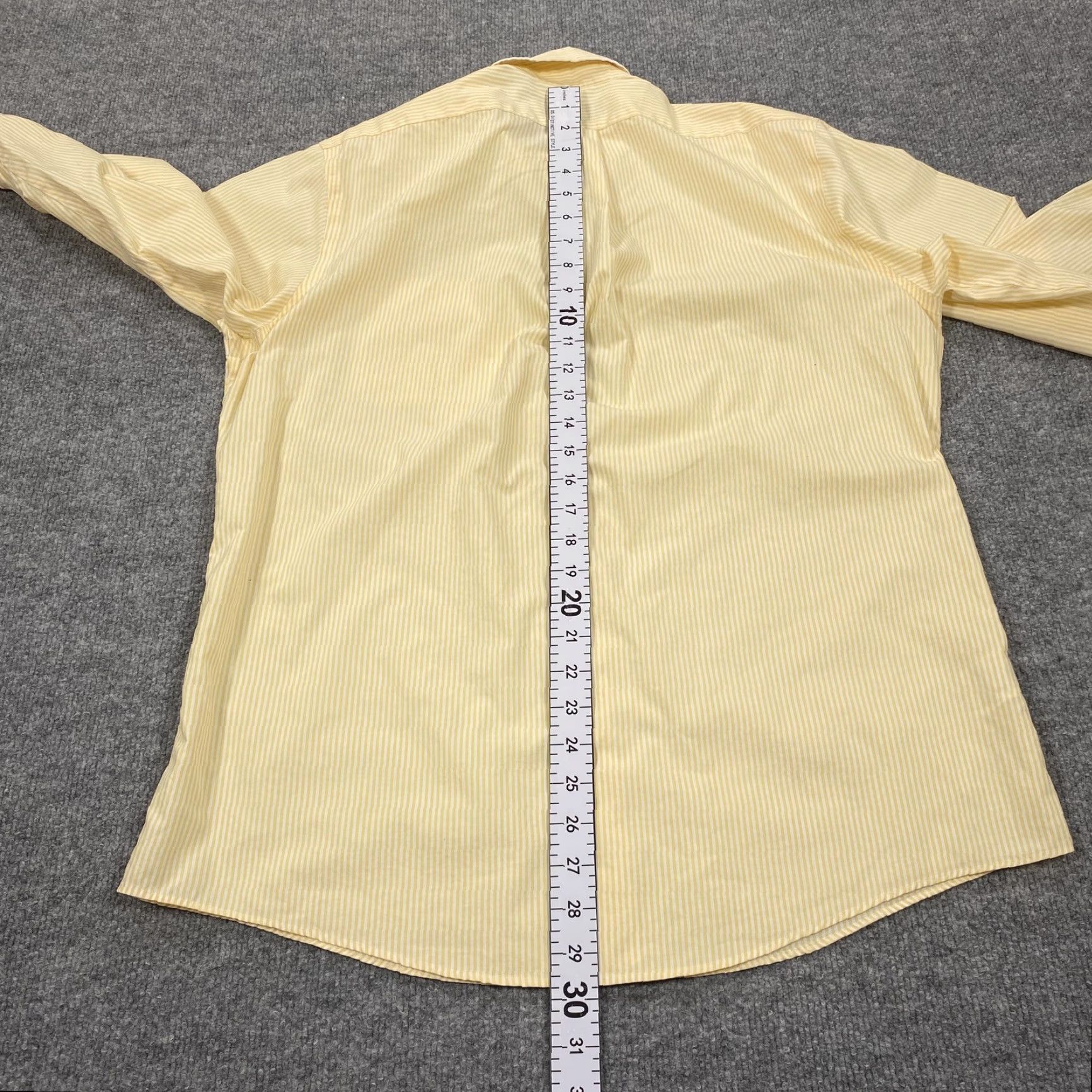 Eddie Bauer Eddie Bauer Shirt Mens Medium Yellow Striped Long Sleeve Button-Up Relaxed Fit Size US M / EU 48-50 / 2 - 7 Thumbnail