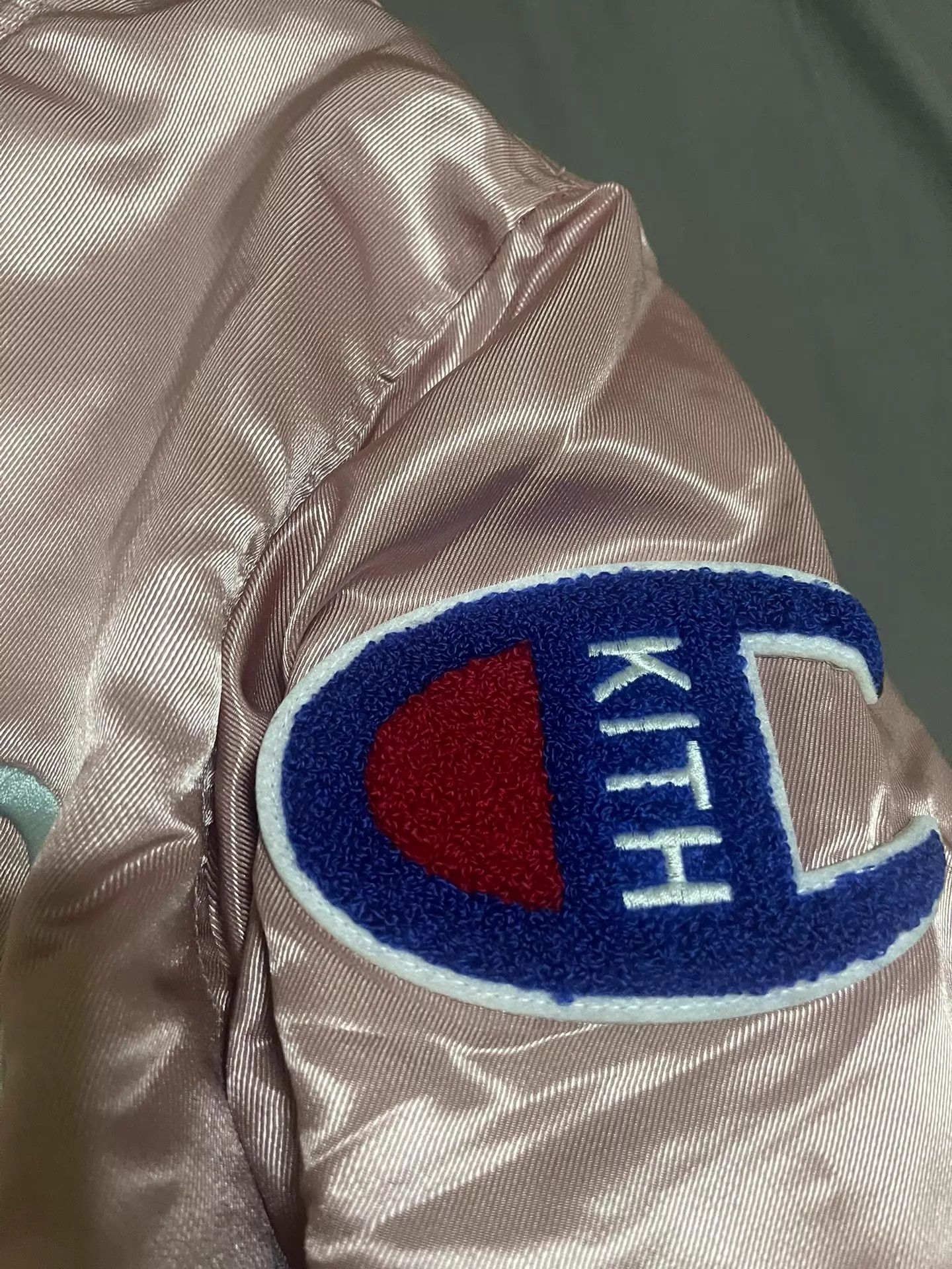 Kith Kith Champion Bball Cotton Baseball Jacket XL New Size US XL / EU 56 / 4 - 4 Thumbnail