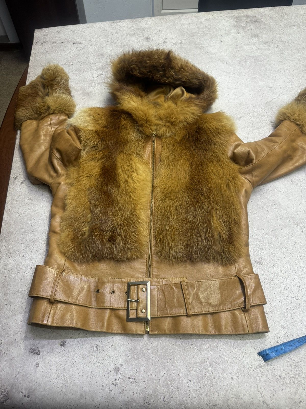 Junya Watanabe Vintage Real Fur/Leather Jacket Size US S / EU 44-46 / 1 - 3 Thumbnail