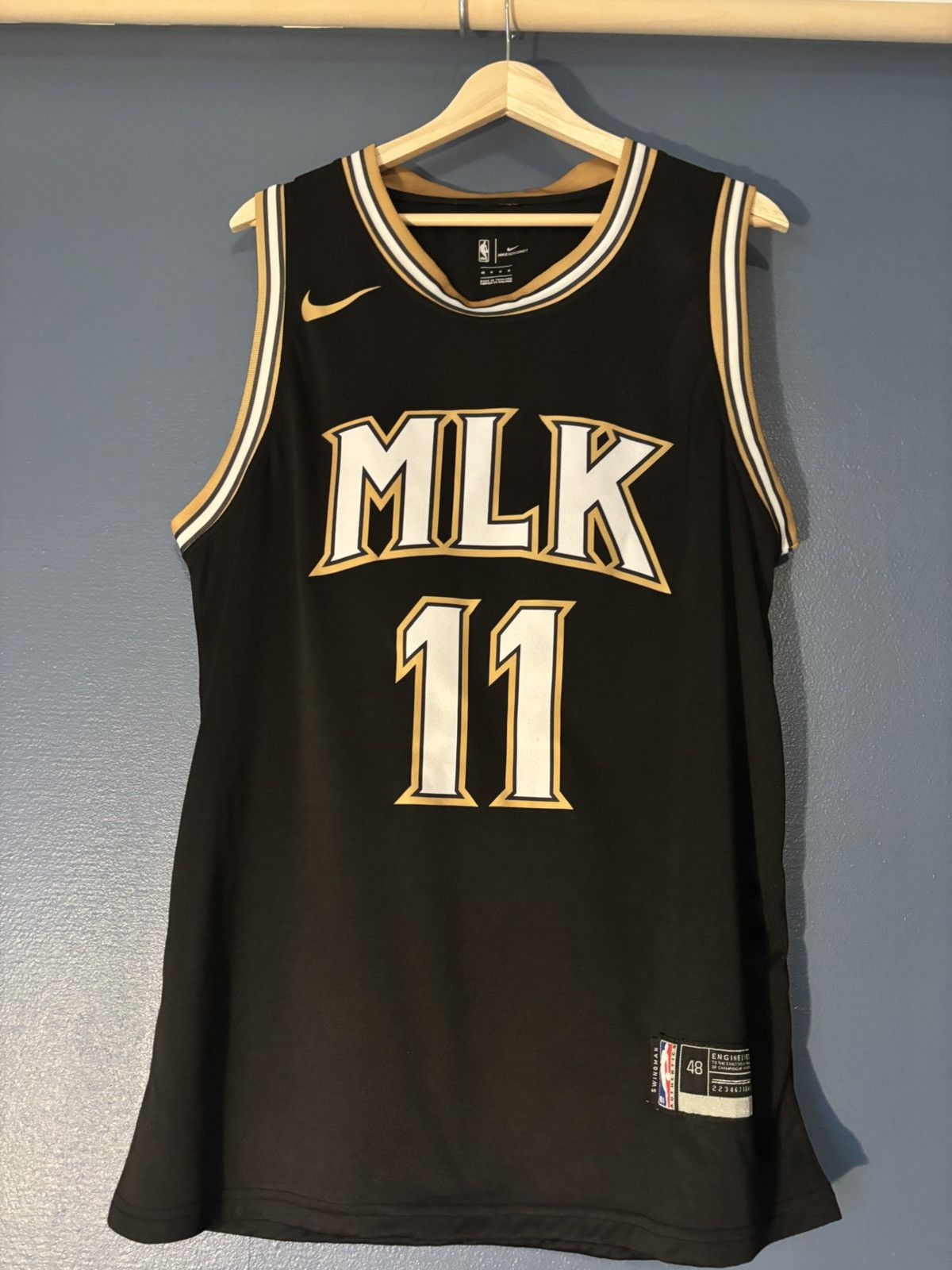 Nike Atlanta Hawks Trae Young MLK City Jersey Size US M / EU 48-50 / 2 - 1 Thumbnail