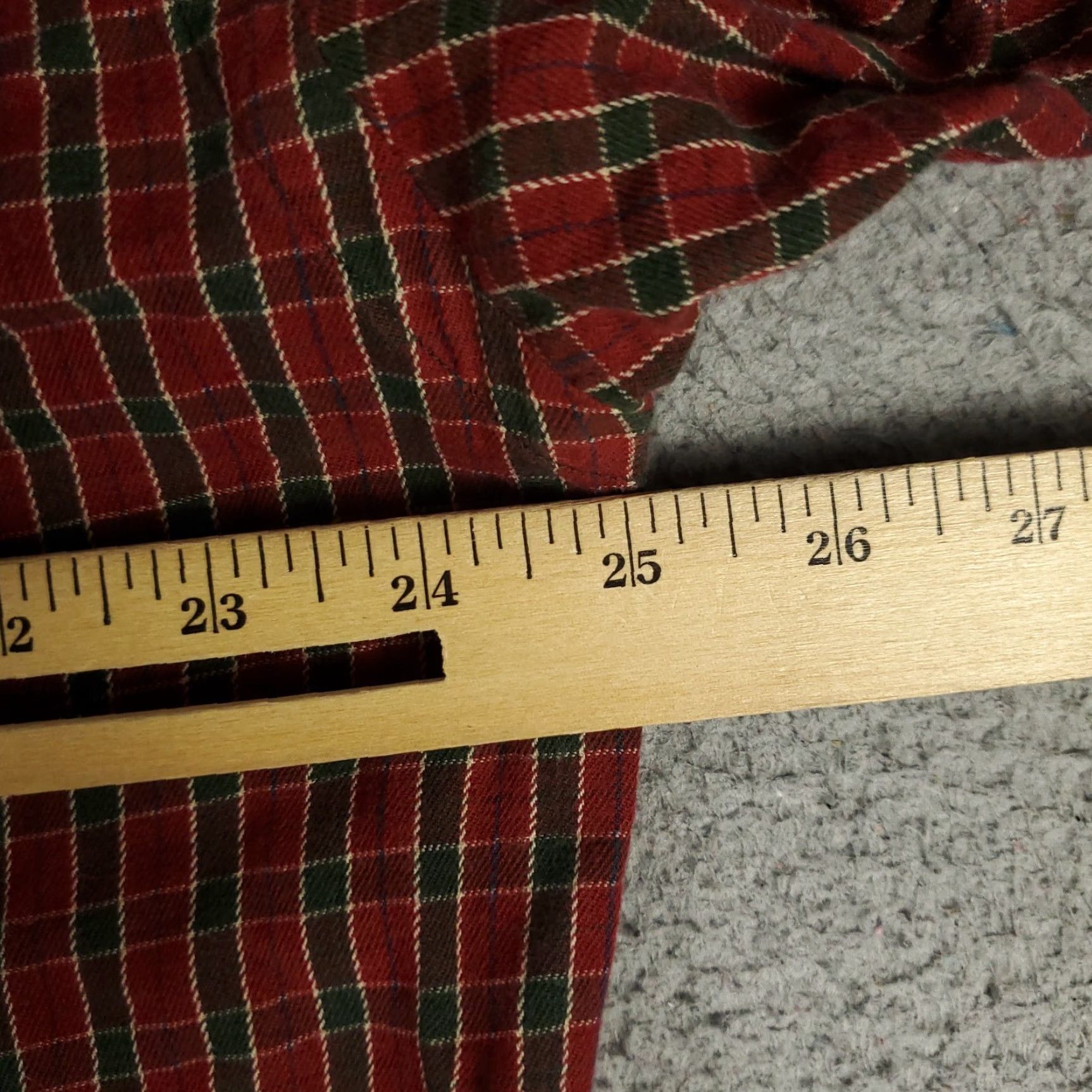 Ralph Lauren Ralph Lauren Button-Up Shirt Mens Medium Red Plaid Long Sleeve Cotton Casual Preppy Size US M / EU 48-50 / 2 - 6 Thumbnail