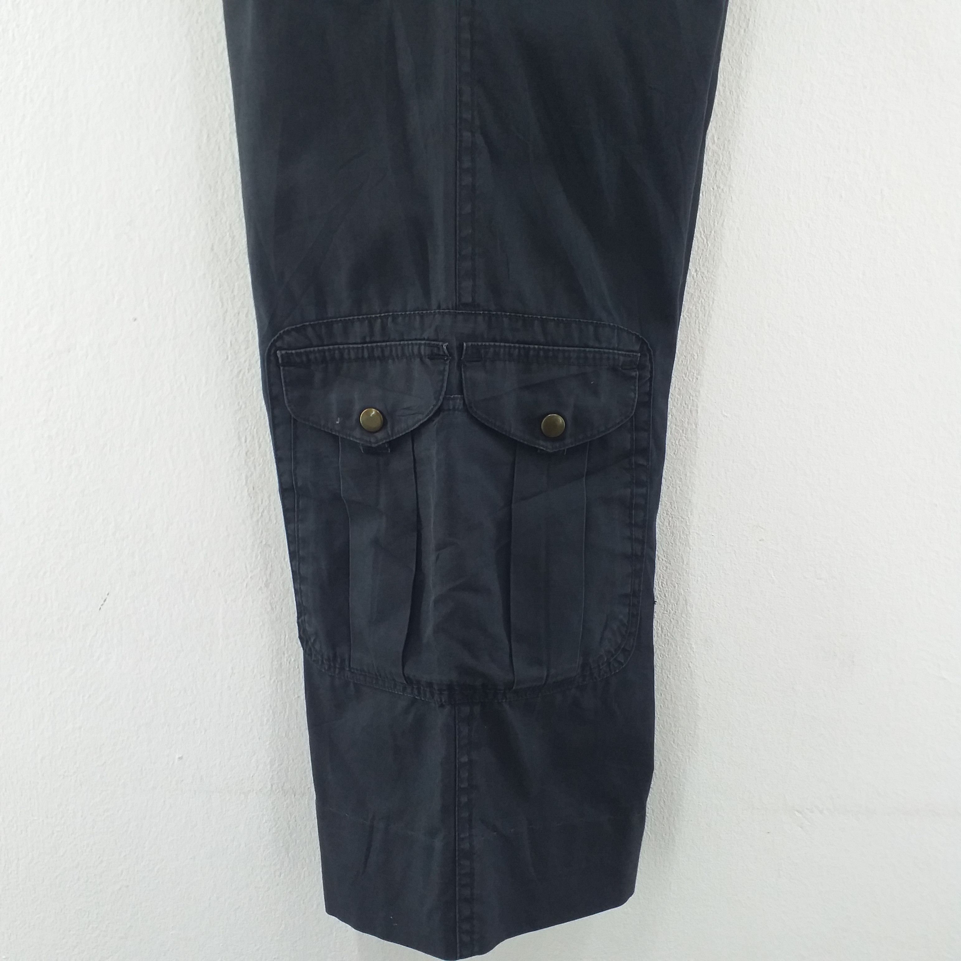 Japanese Brand Comme Ca Du Mode Cargo Multiple Pockets Pants 30 x 27 -CP006 Size US 30 / EU 46 - 7 Thumbnail