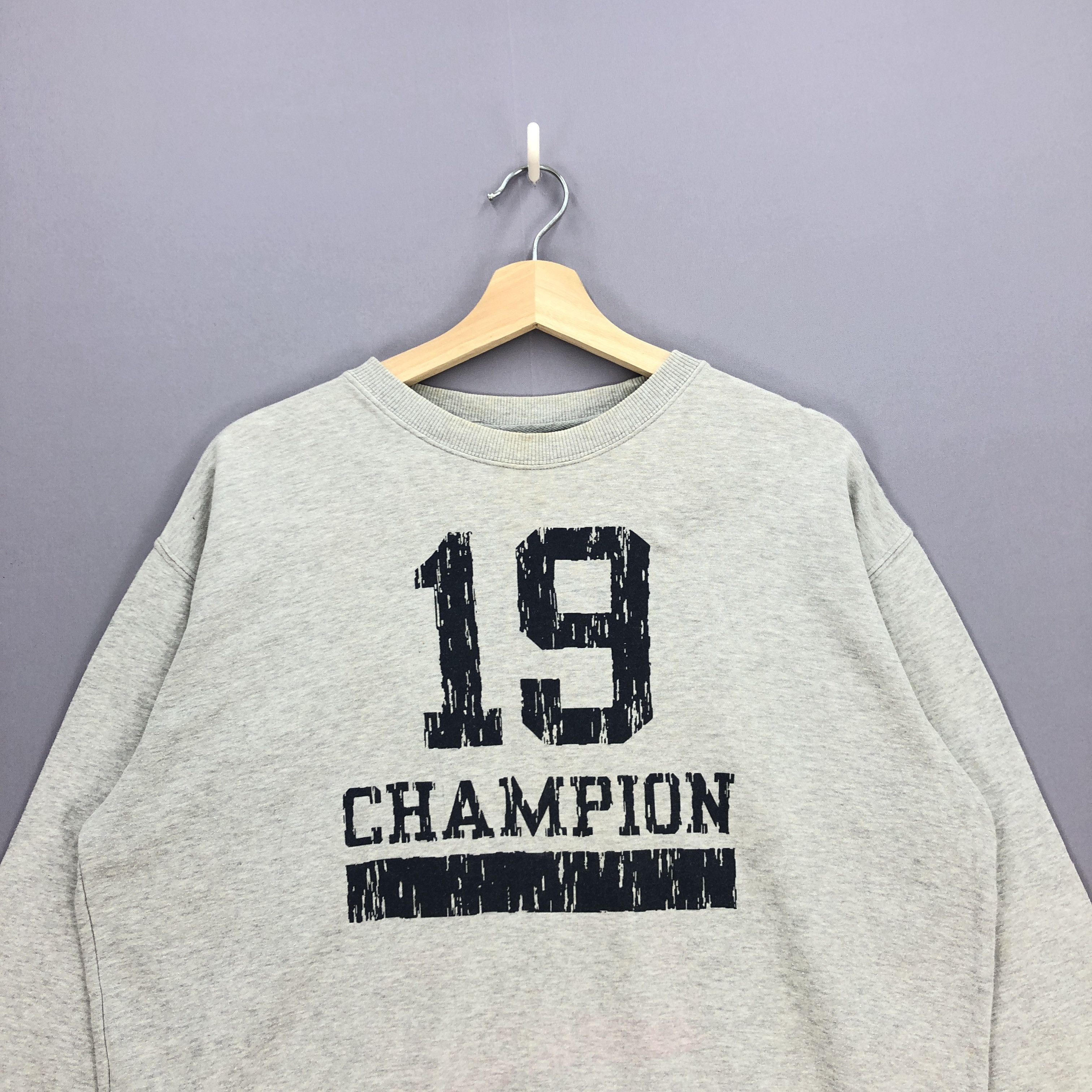 Champion Vintage Champion Sweatshirt Champion Sweater Champion Jumper Size US L / EU 52-54 / 3 - 2 Thumbnail