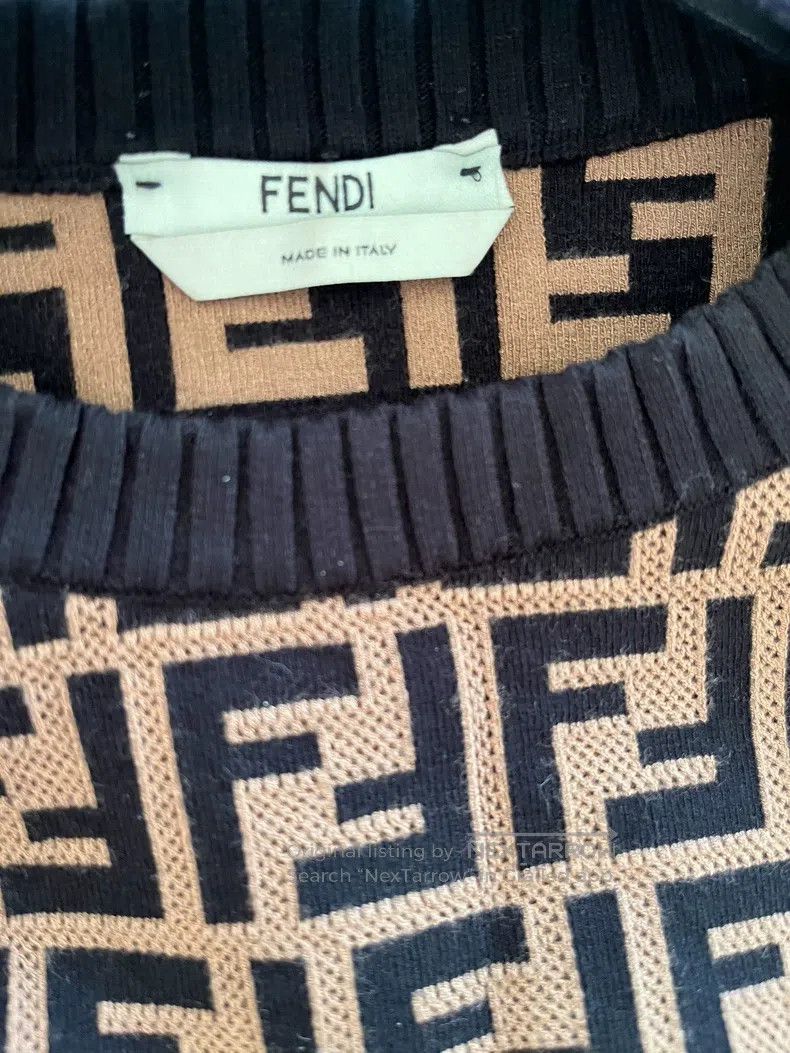 Fendi Fendi Monogram Sweater Size XS / US 0-2 / IT 36-38 - 3 Thumbnail