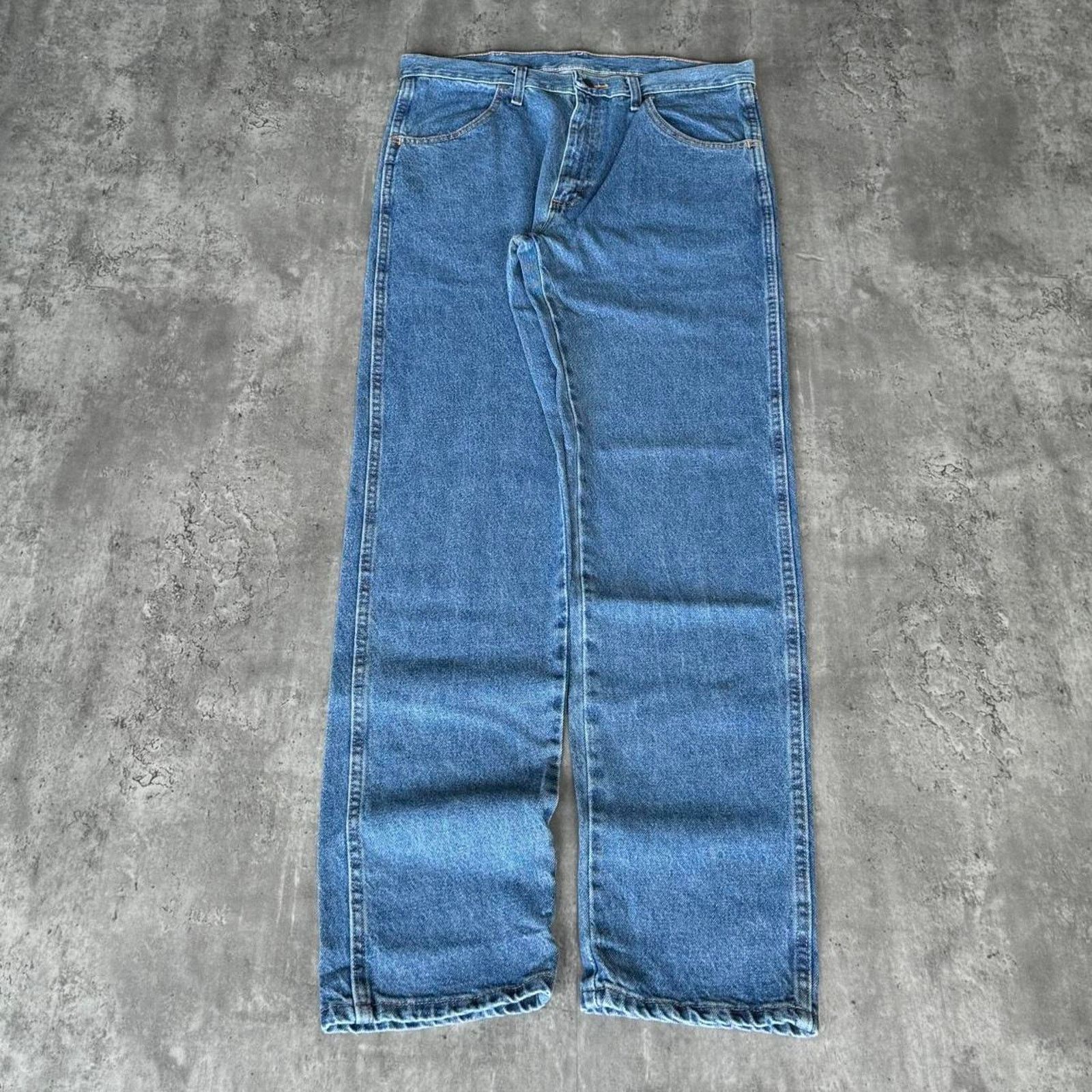 Levi's × Rustler × Vintage Vintage Y2K Brand New Rustler Levi’s Style Denim Jeans Size US 34 / EU 50 - 2 Thumbnail