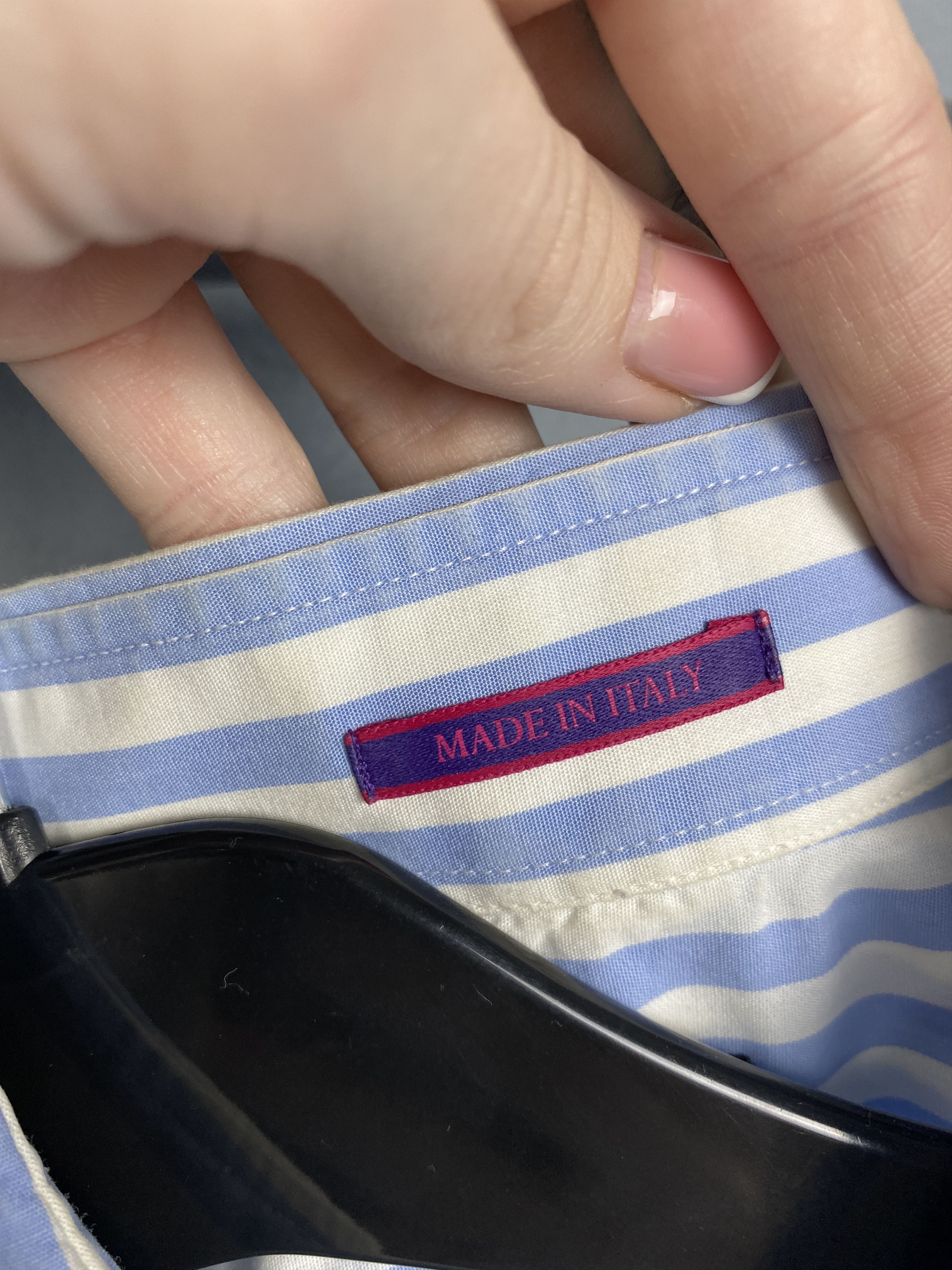 Paul Smith Paul Smith London Long Sleeve Striped Shirt on cufflinks Size US L / EU 52-54 / 3 - 5 Thumbnail