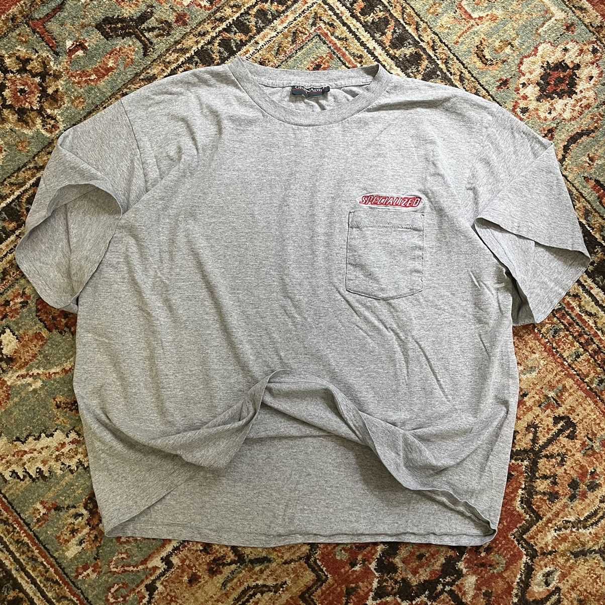 Vintage Vintage Specialized Bikes Original Pocket XL T-Shirt OG Size US XL / EU 56 / 4 - 1 Thumbnail