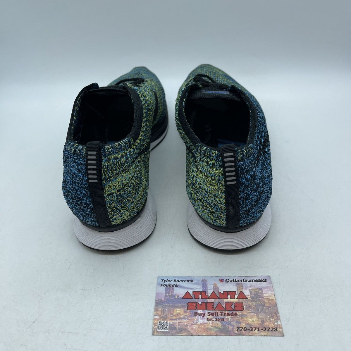 Nike Flynit racer blue glow Size US 11 / EU 44 - 3 Thumbnail