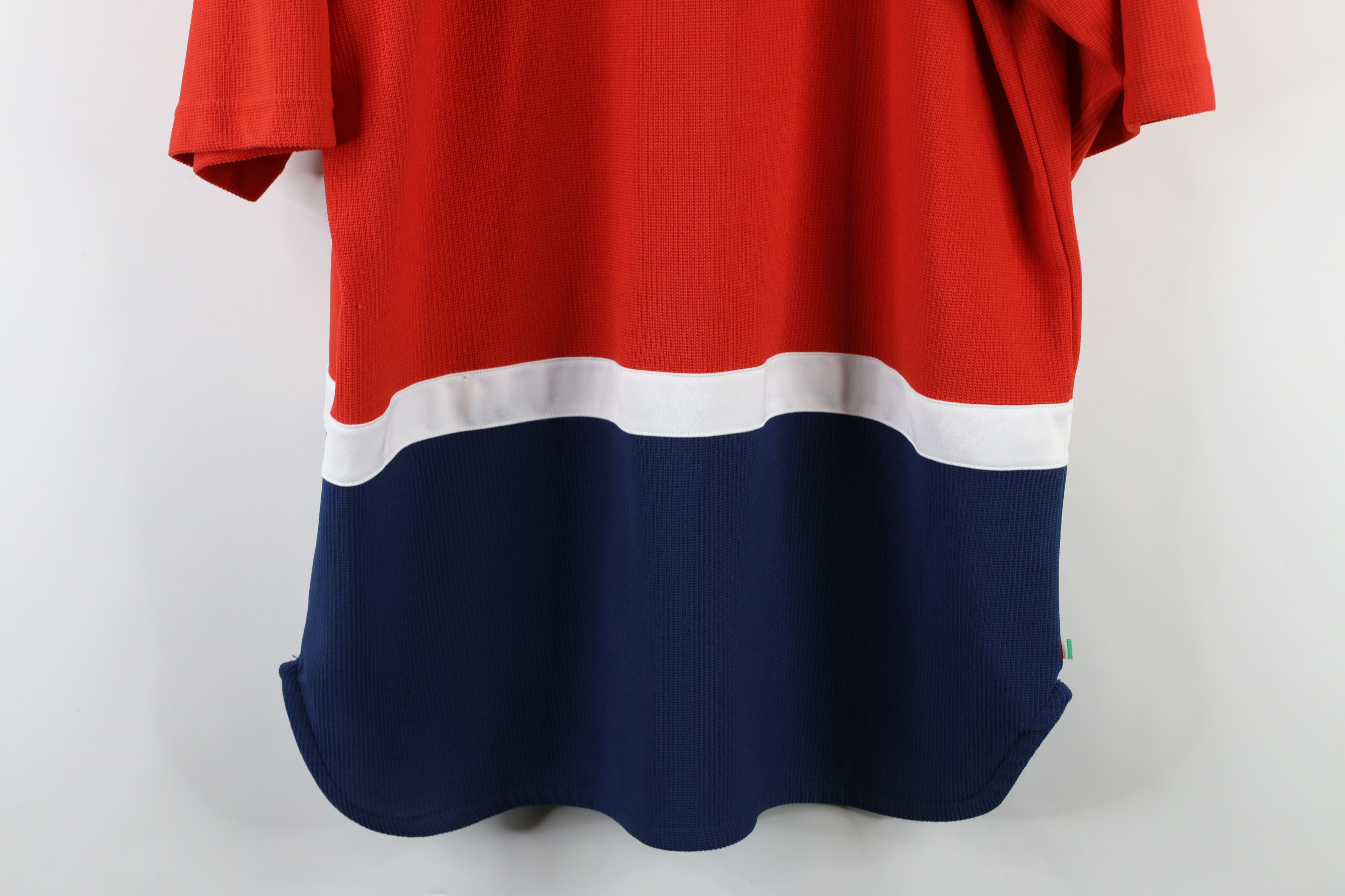 Diadora × Vintage Vintage 90s Diadora Waffle Knit Soccer Jersey Football Size US XL / EU 56 / 4 - 15 Thumbnail