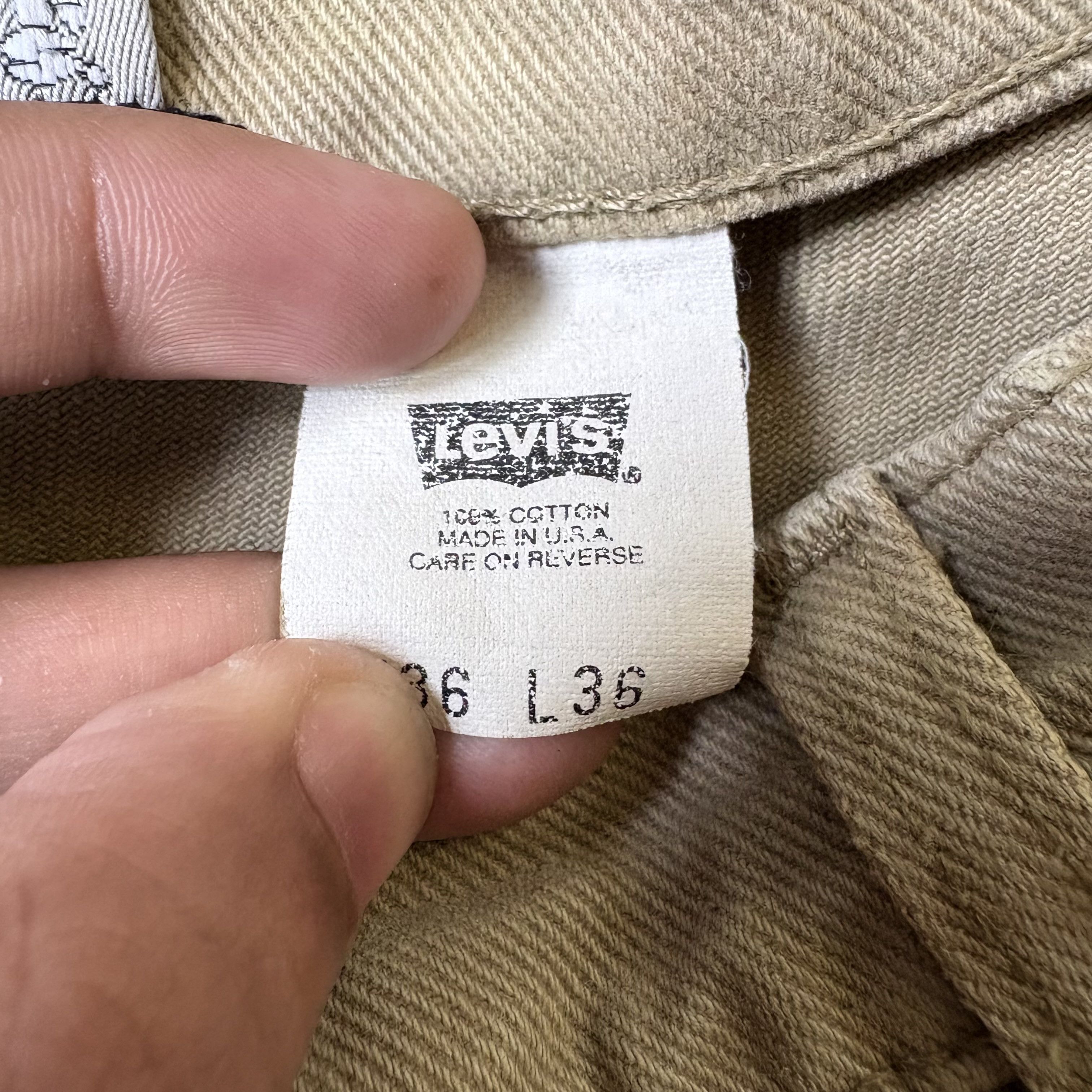 Levi's VINTAGE LEVI'S SILVER TAB (BAGGY) Size US 36 / EU 52 - 5 Thumbnail