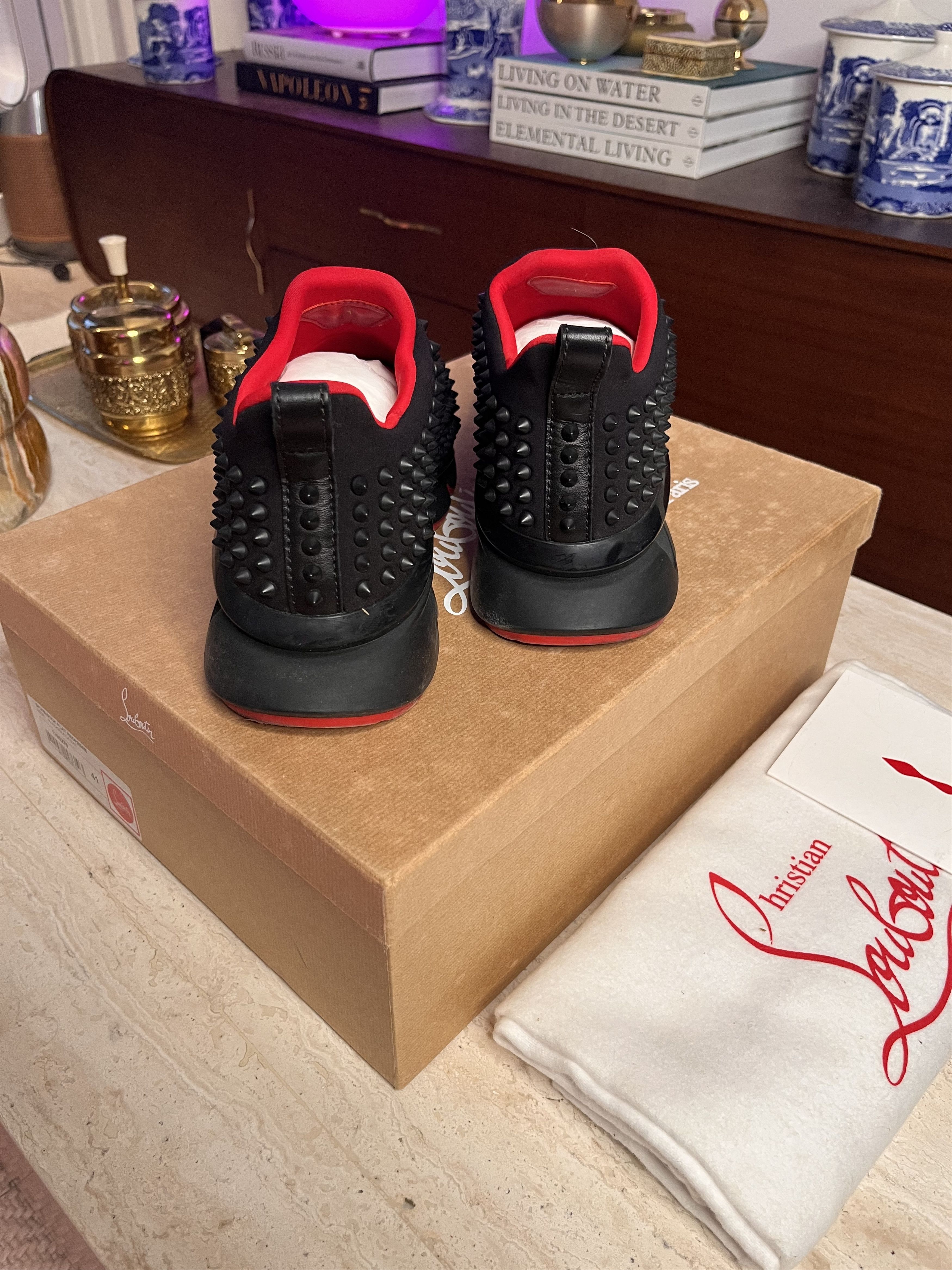 Christian Louboutin Christian Louboutin Spike Sock Runner Size US 8 / EU 41 - 3 Thumbnail