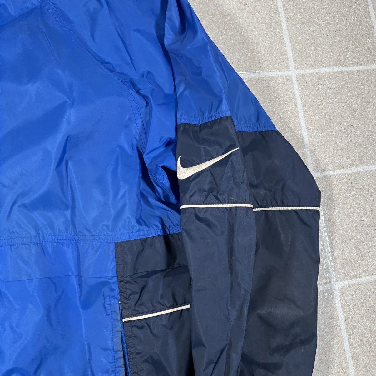 Nike Vintage Nike Jacket XL Blue Windbreaker Lightweight Track Size US XL / EU 56 / 4 - 2 Thumbnail