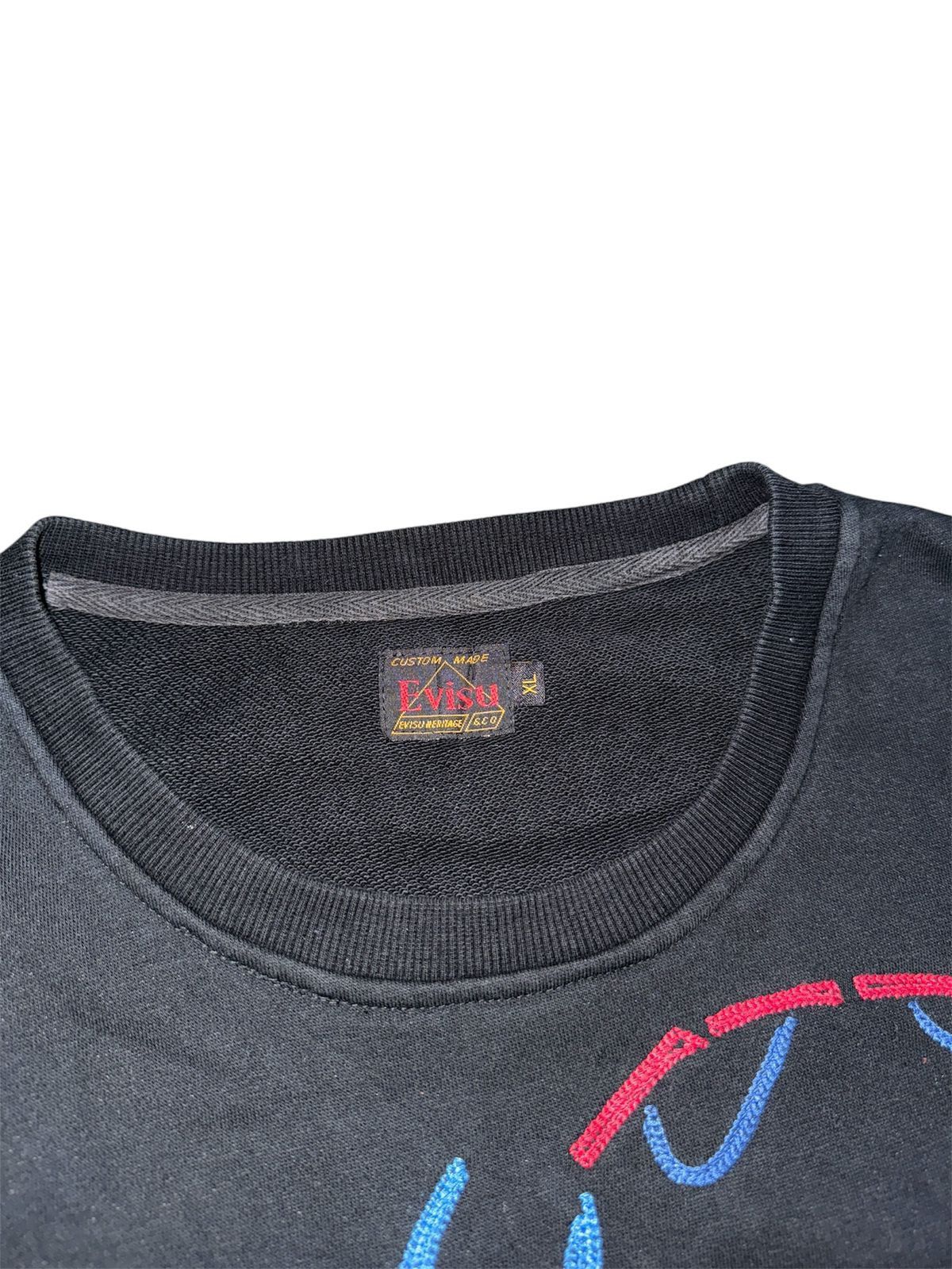 Evisu Sweatshirt Evisu vintage Size US XL / EU 56 / 4 - 2 Thumbnail