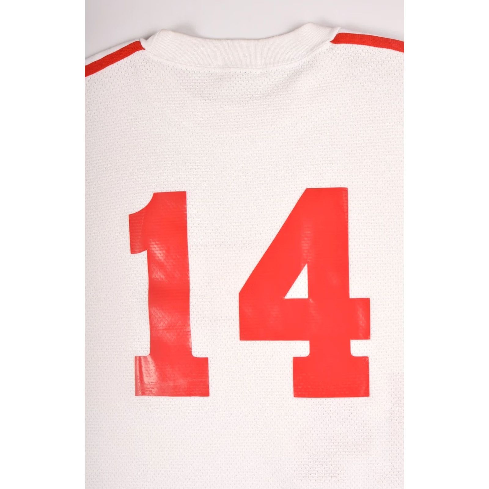 Adidas Adidas Descente Vintage 1980s Jersey Shirt 14 Flag of Japan ADS-28 L Mens White" Size US L / EU 52-54 / 3 - 7 Thumbnail