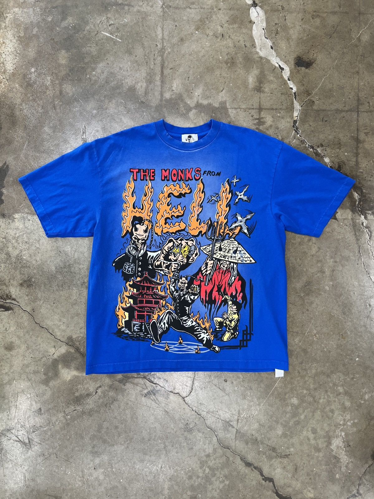 Warren Lotas Warren Lotas Monks From Hell Tee Sz. XL Size US XL / EU 56 / 4 - 2 Thumbnail