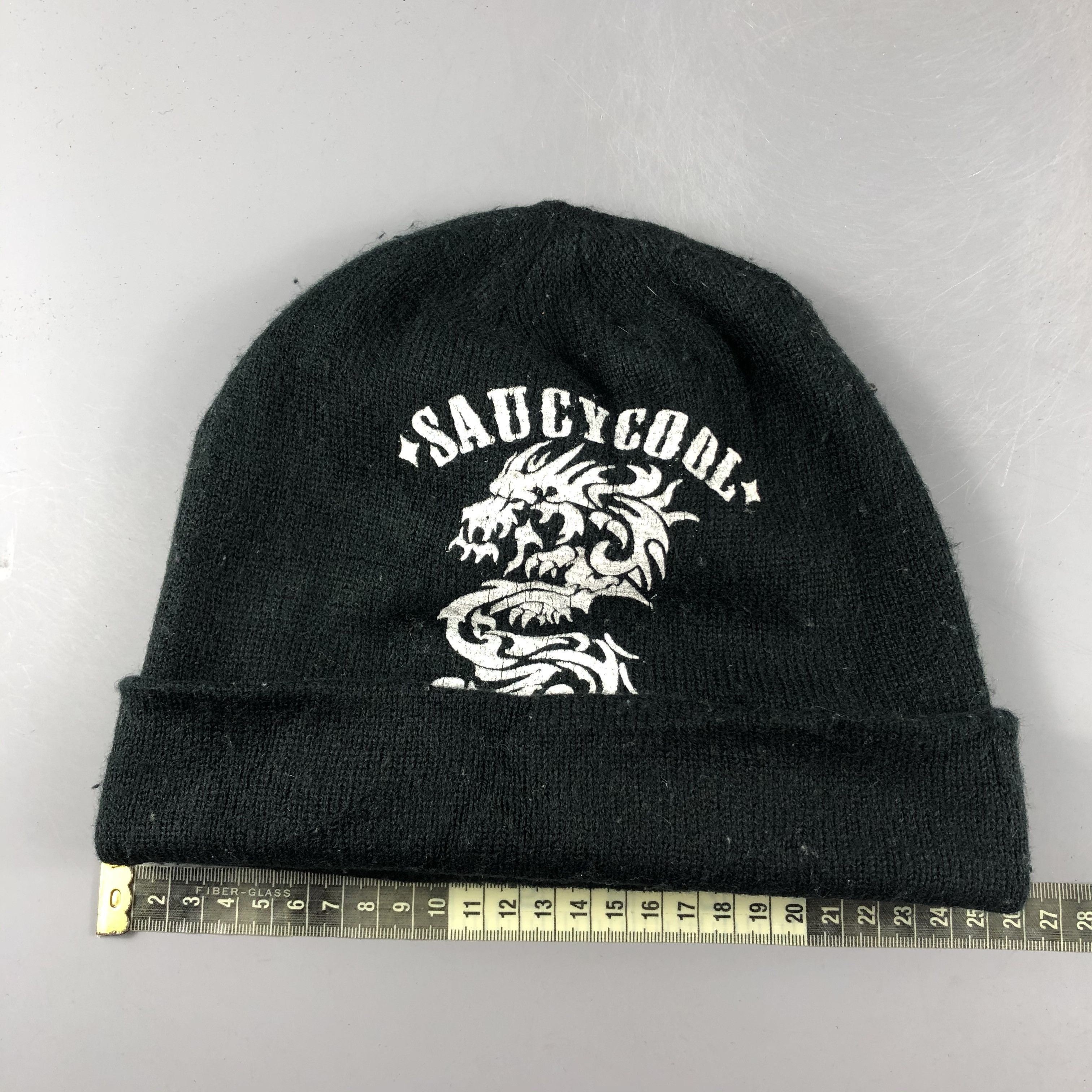 Japanese Brand × Vintage Saucycool Beanie Snow Hat Snow Cap -D187 Size ONE SIZE - 4 Thumbnail