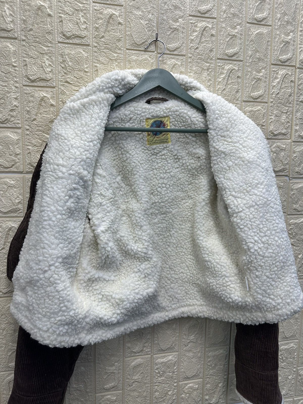 Vintage Vintage Azale's Qorduroy Crop Sherpa Jacket MJ129 Size US M / EU 48-50 / 2 - 4 Thumbnail
