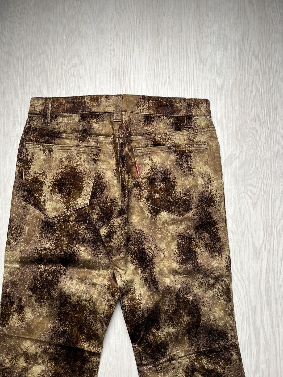 Tornado Mart Tornado Mart Marble Flared Jeans Size US 28 / EU 44 - 5 Thumbnail