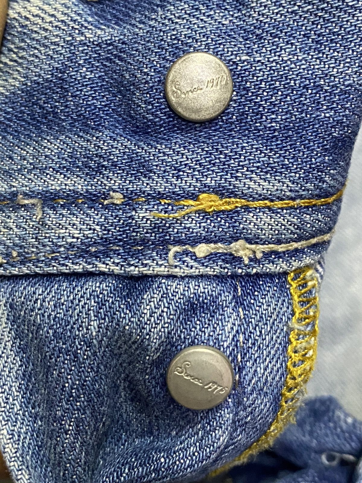 Rhude × Zara Vintage Zara Jeans 1975 Faded Distressed Size US 31 - 10 Thumbnail