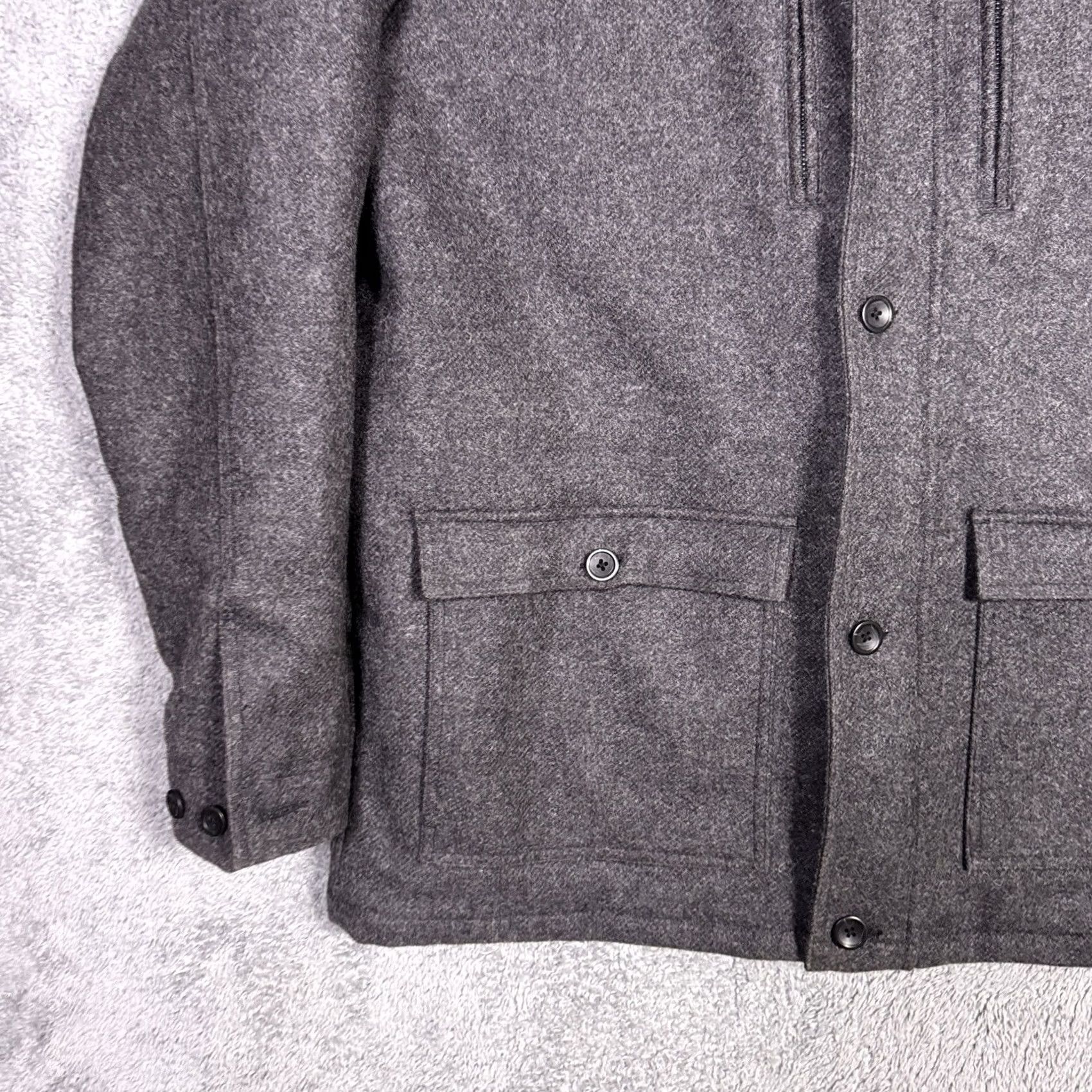 Vintage Cabelas Wool Coat Mens XLT Thinsulate Ultra Chore Barn Field Quilted Hunt 100% Size US XL / EU 56 / 4 - 2 Thumbnail