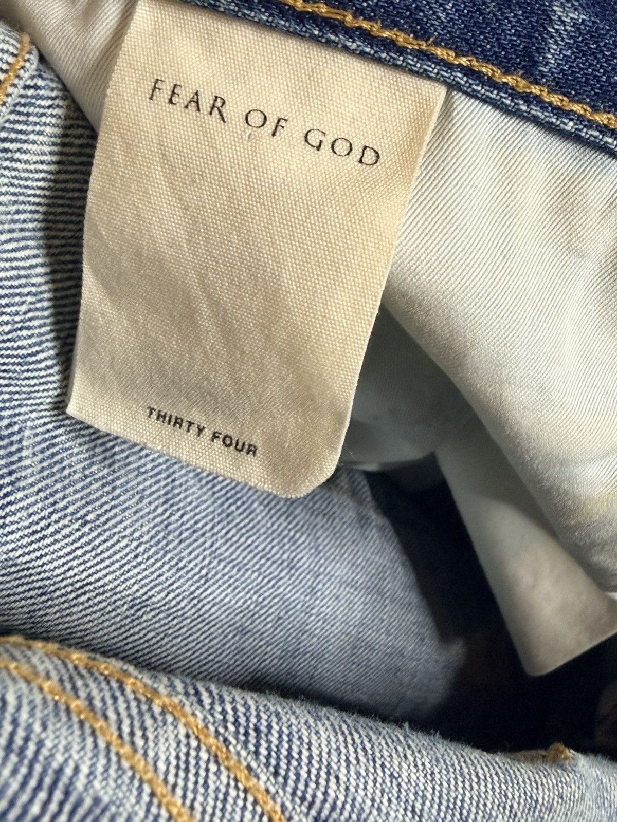 Fear of God Fear of god fifth collection denim sz 34 Size US 34 / EU 50 - 5 Thumbnail
