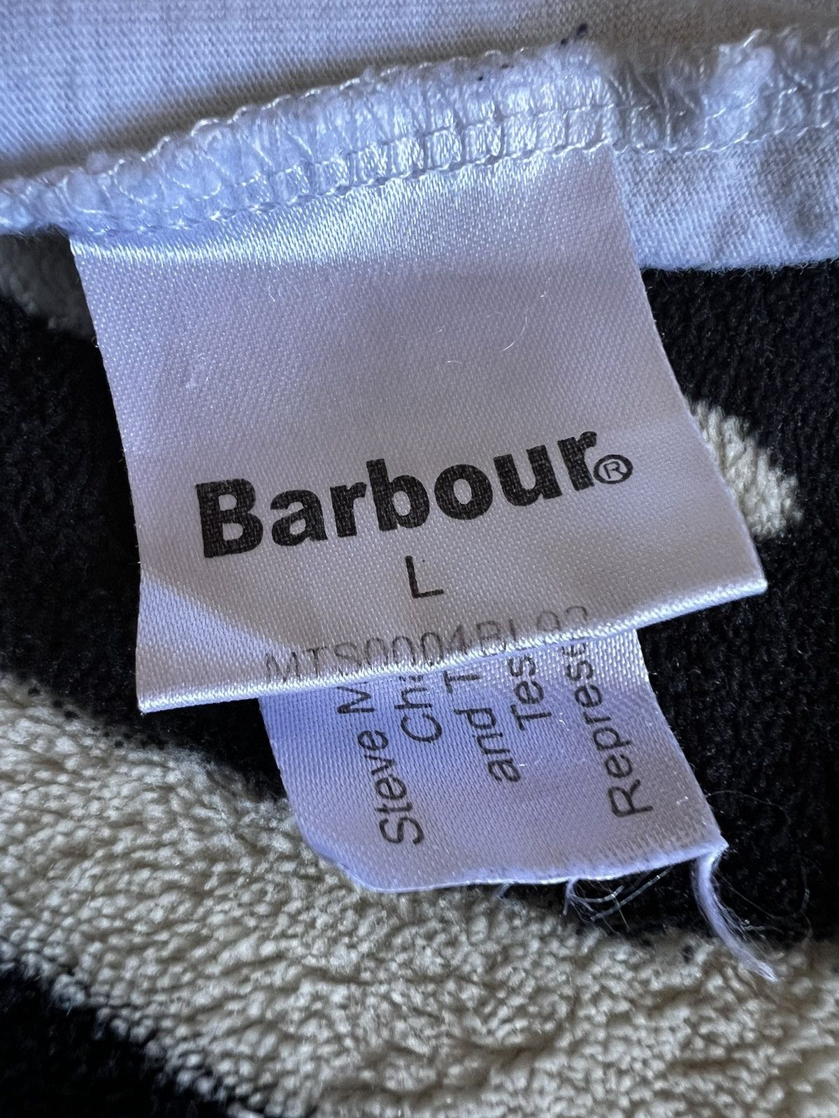 Barbour Barbour International Steve McQueen Triumph Racing tees 1963 Size US L / EU 52-54 / 3 - 12 Thumbnail