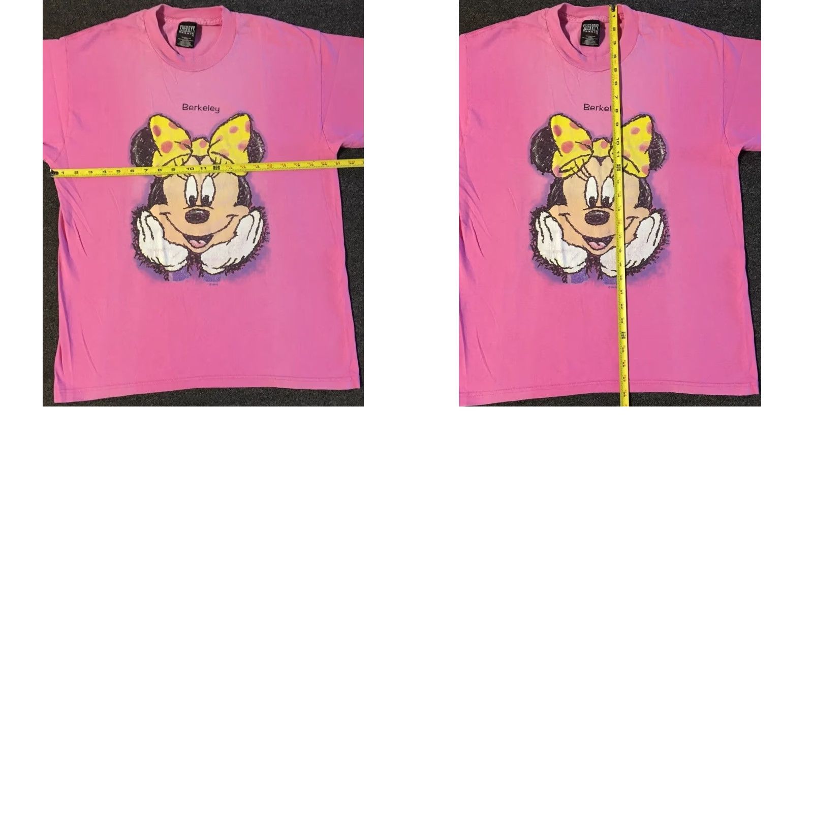 Disney VINTAGE Disney Minnie Mouse Berkeley 90s Shirt M Pink Cartoon Grunge Funny T-Shirt Men Short Sleeve Adult M-Size Size US M / EU 48-50 / 2 - 9 Thumbnail