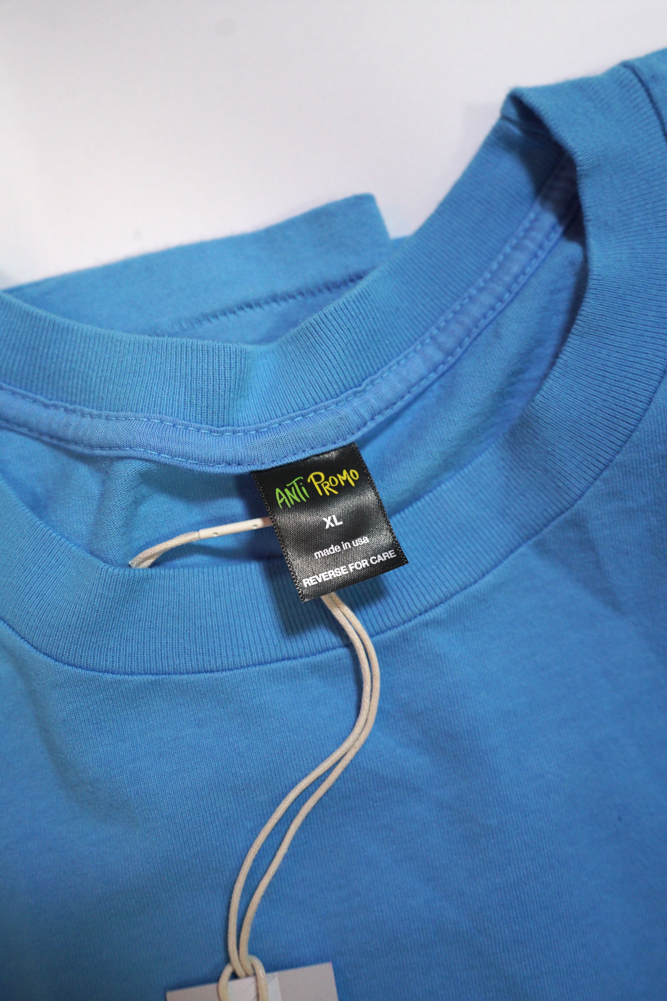 Matty Boy Matty Boy Anti Promo Tee - Blue Size US XL / EU 56 / 4 - 6 Thumbnail