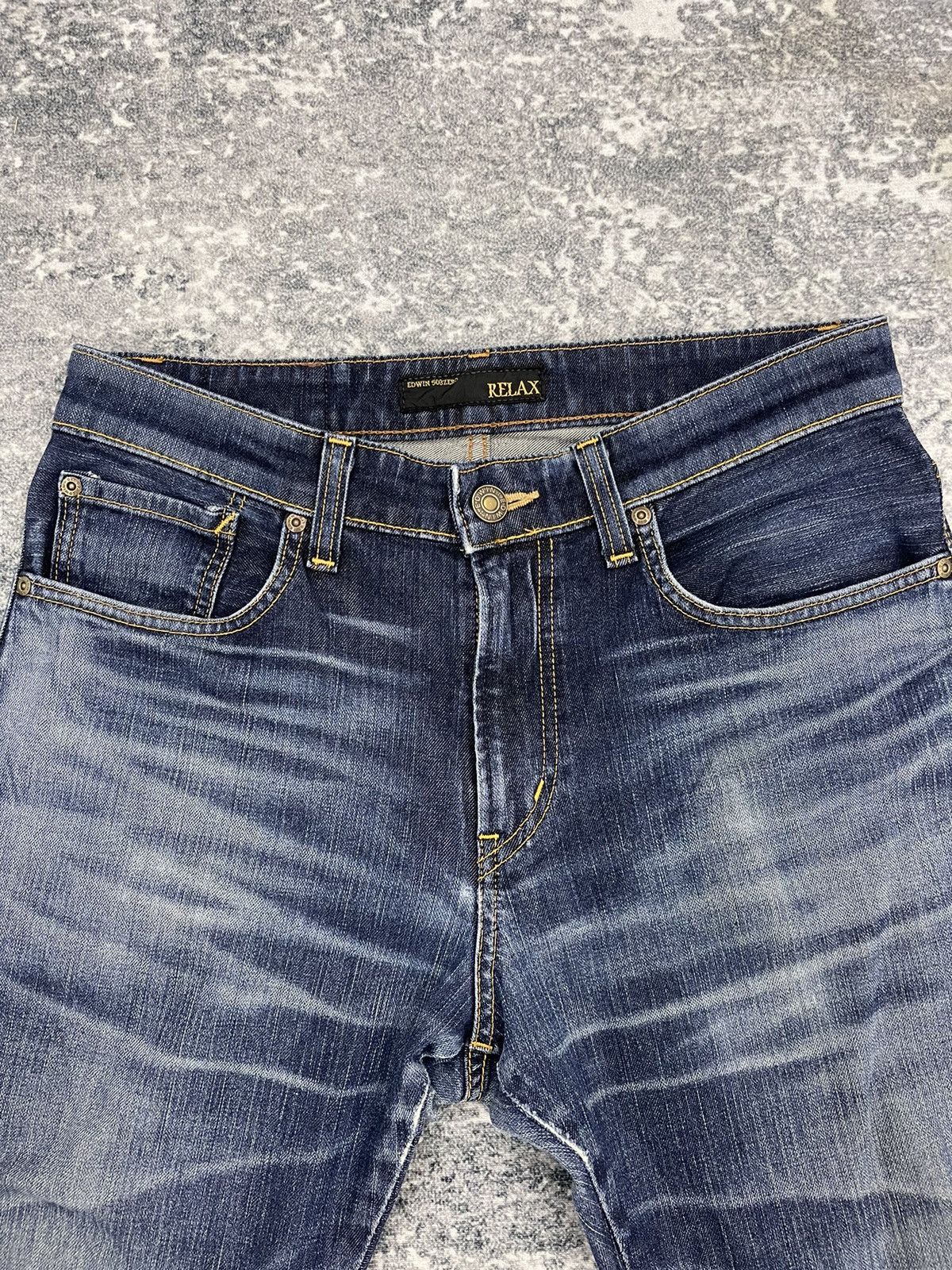 Edwin Edwin 503 Zero Relax Denim Size US 32 / EU 48 - 3 Thumbnail