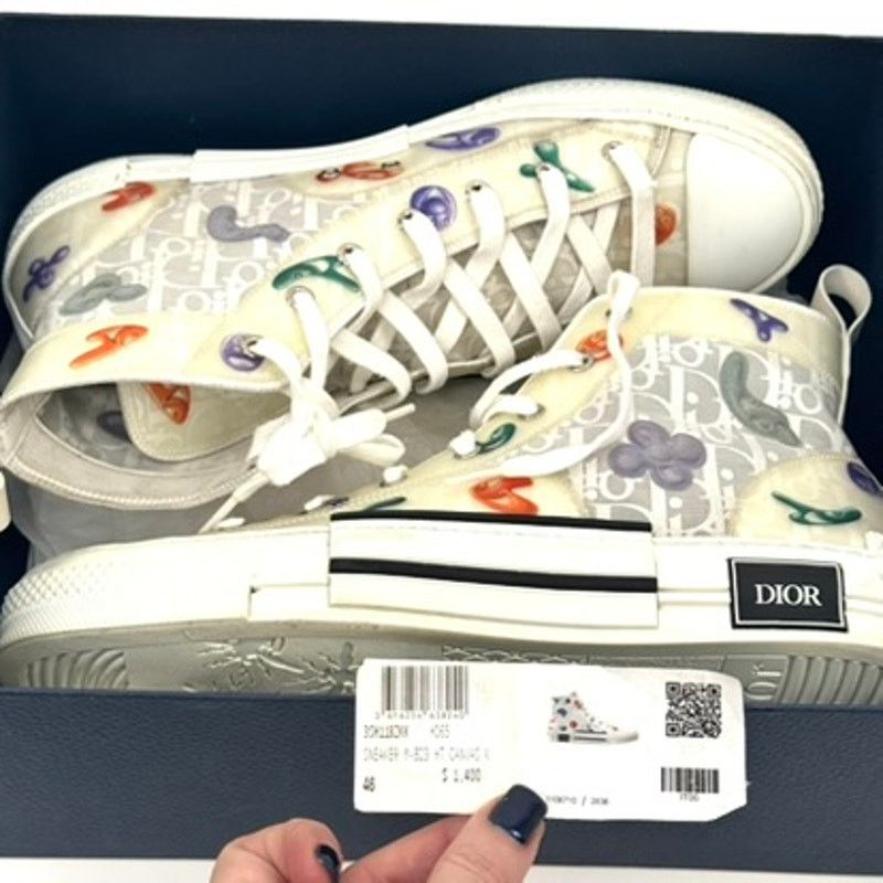 Dior Dior x Kenny Scharf Technical Oblique Patch B23 Sneakers 46 Size US 13 / EU 46 - 13 Thumbnail