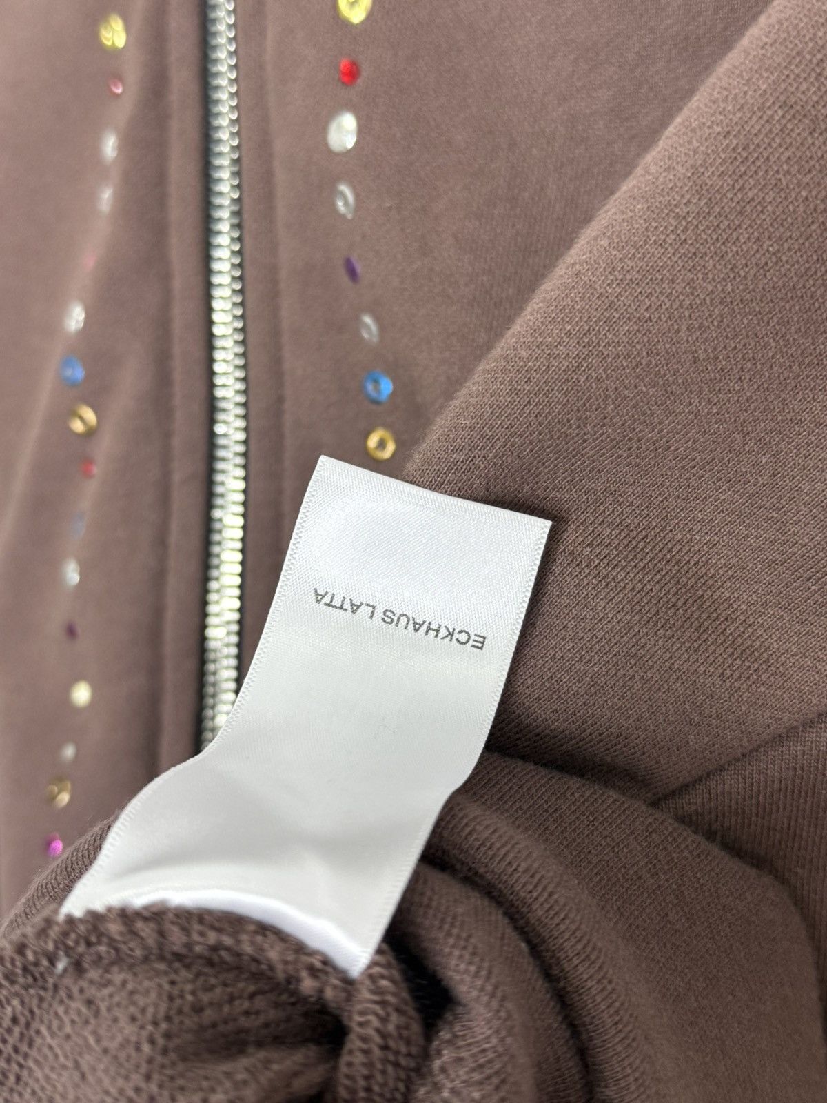 Eckhaus Latta ECKHAUS LATTA Zip Hoodie Size US XL / EU 56 / 4 - 7 Thumbnail