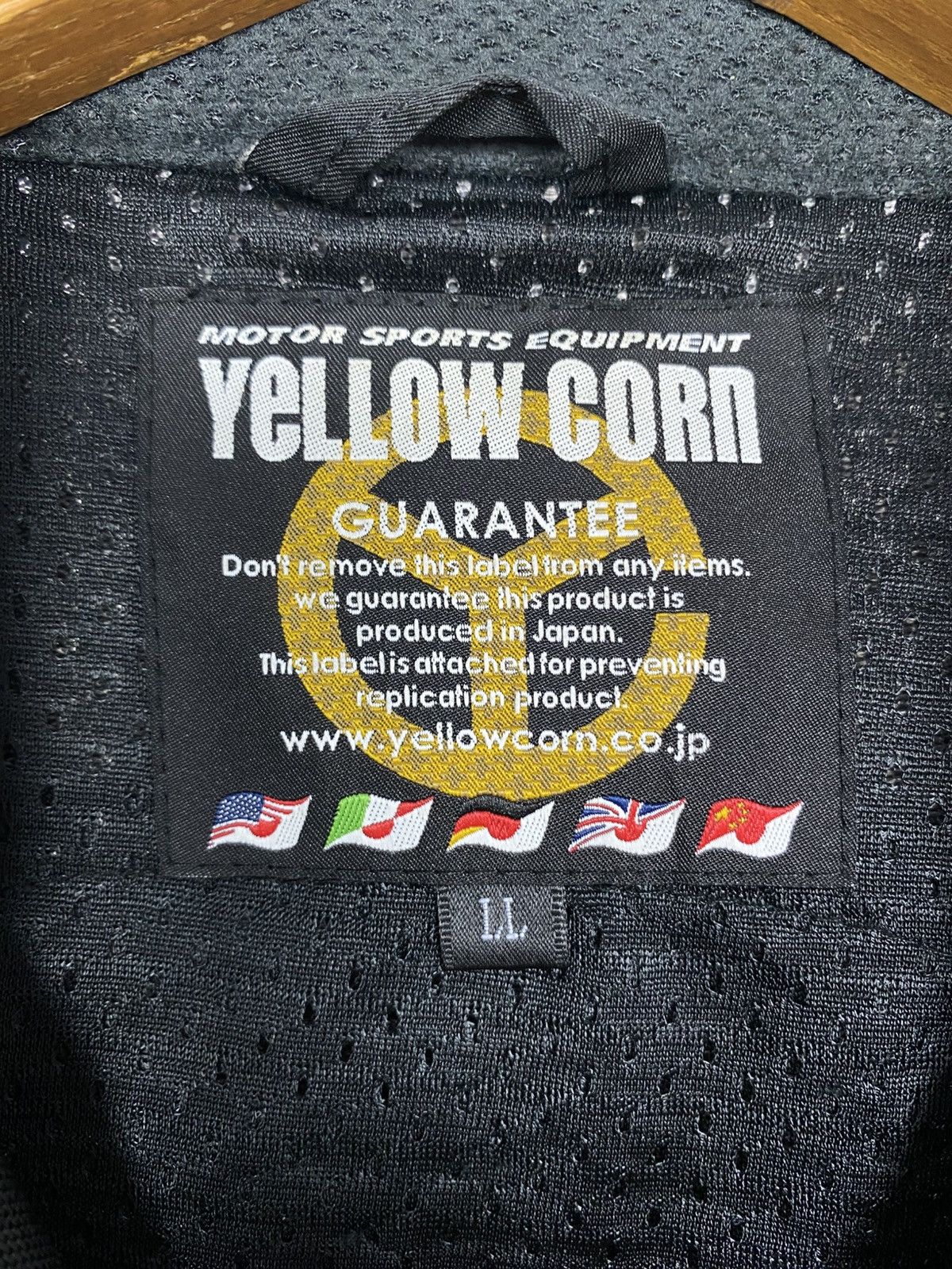 YELLOW CORN Rare‼️ Yellow Corn Bikers Jacket Embroidery Big Logo Size US S / EU 44-46 / 1 - 7 Thumbnail