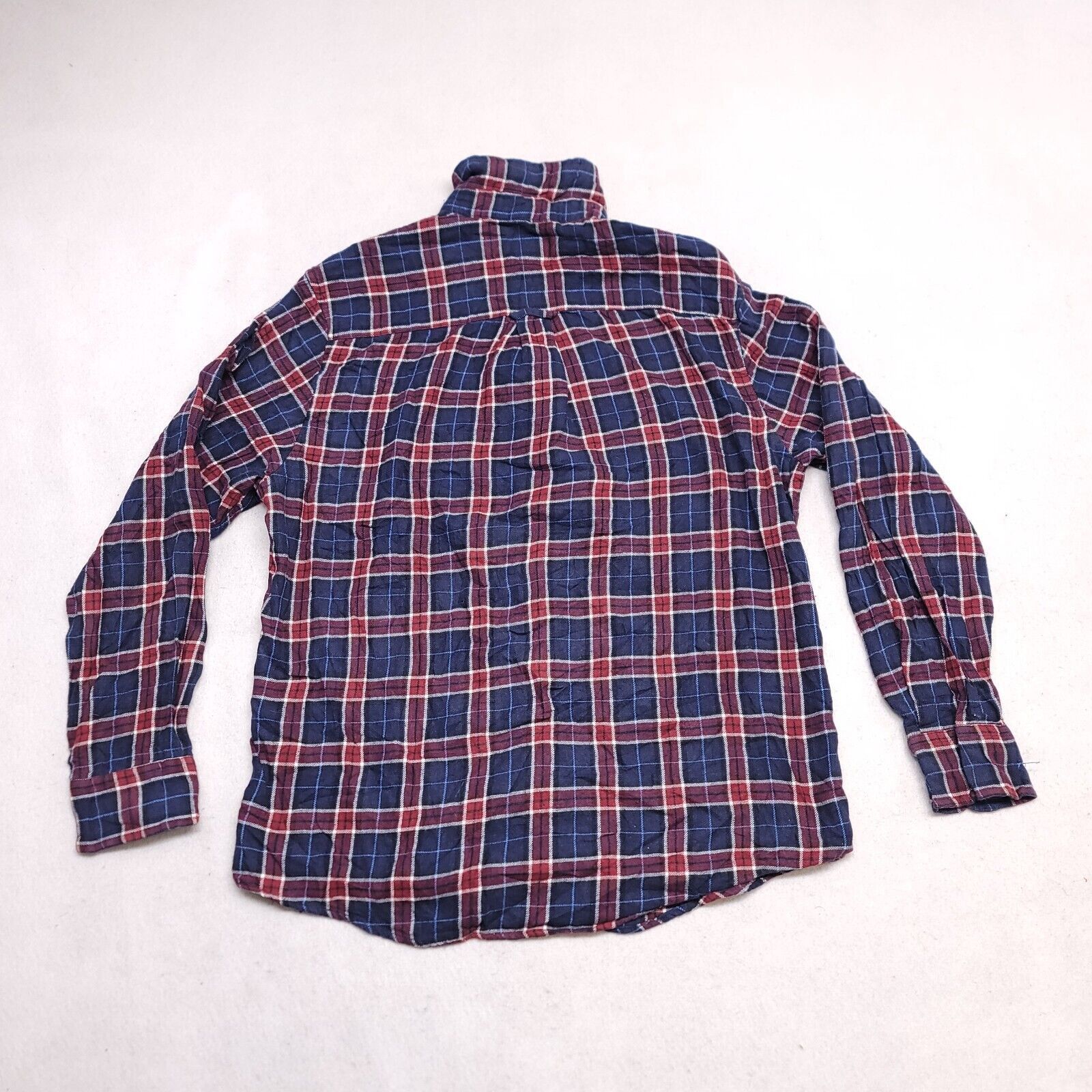Saddlebred Saddlebred Tartan Flannel Shirt Mens Size Medium M Blue Red Size US M / EU 48-50 / 2 - 10 Thumbnail