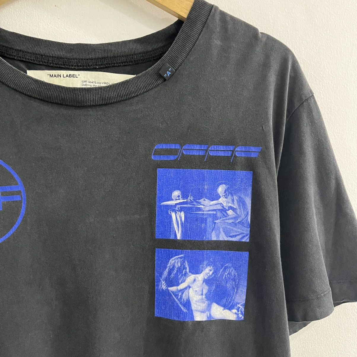 Off-White Off White Virgil Abloh 19-20 Fall Winter Tee Size US L / EU 52-54 / 3 - 3 Thumbnail