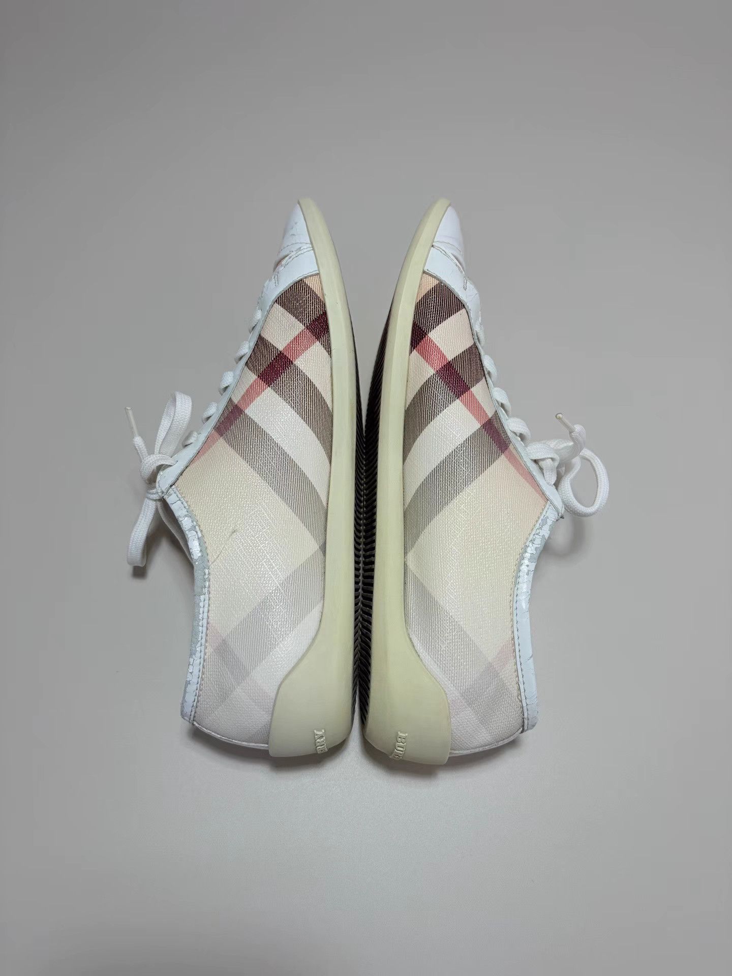 Burberry BURBERRY Check Casual Shoes K1 Size US 8 / IT 38 - 4 Thumbnail