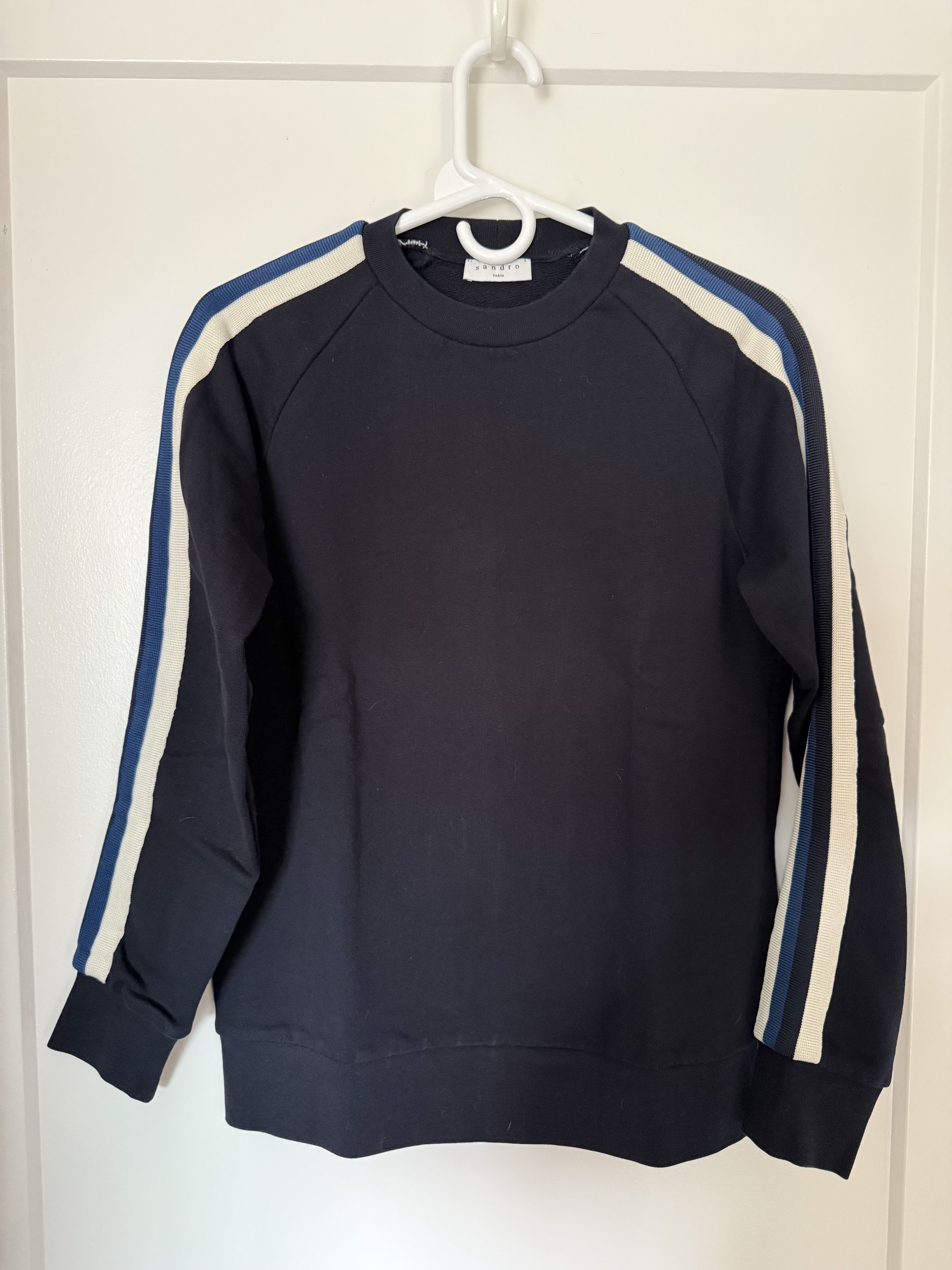 Sandro Sandro Terry Lined Sweatshirt Size US S / EU 44-46 / 1 - 1 Thumbnail
